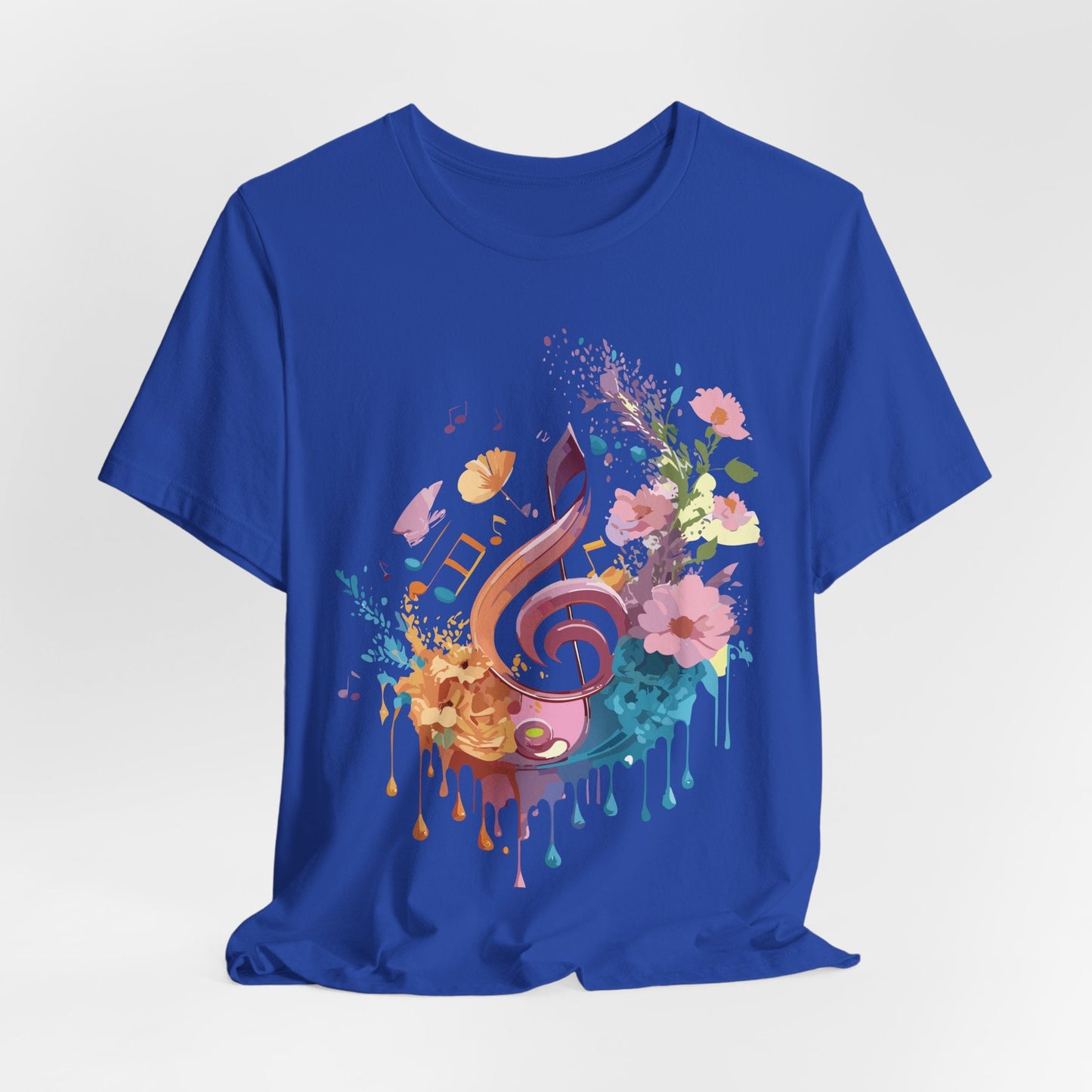 Unisex Graphic T Shirt From Adelpha With Vintage Music Inspired Artwork Short Sleeve Tee