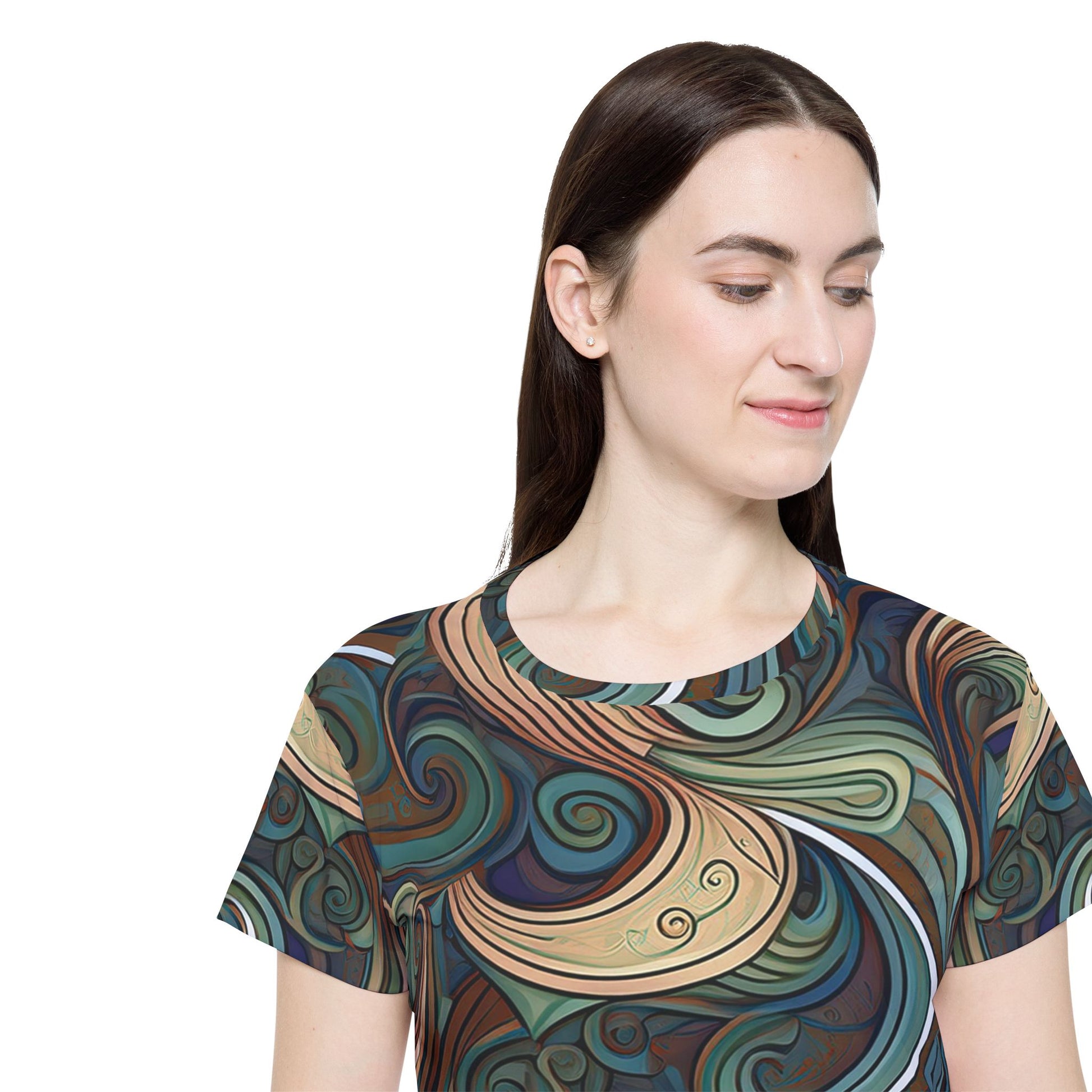 Abstract Print Shirt - PPU BEST