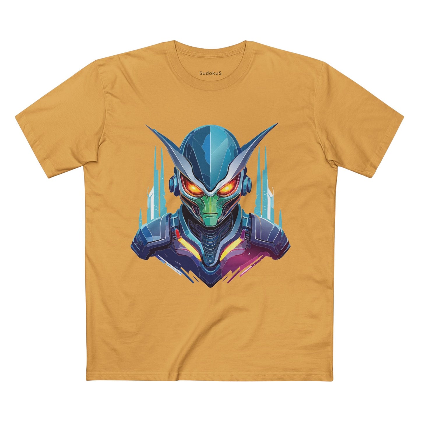 Aliens Graphic Unisex 100 Cotton Staple Tee 3