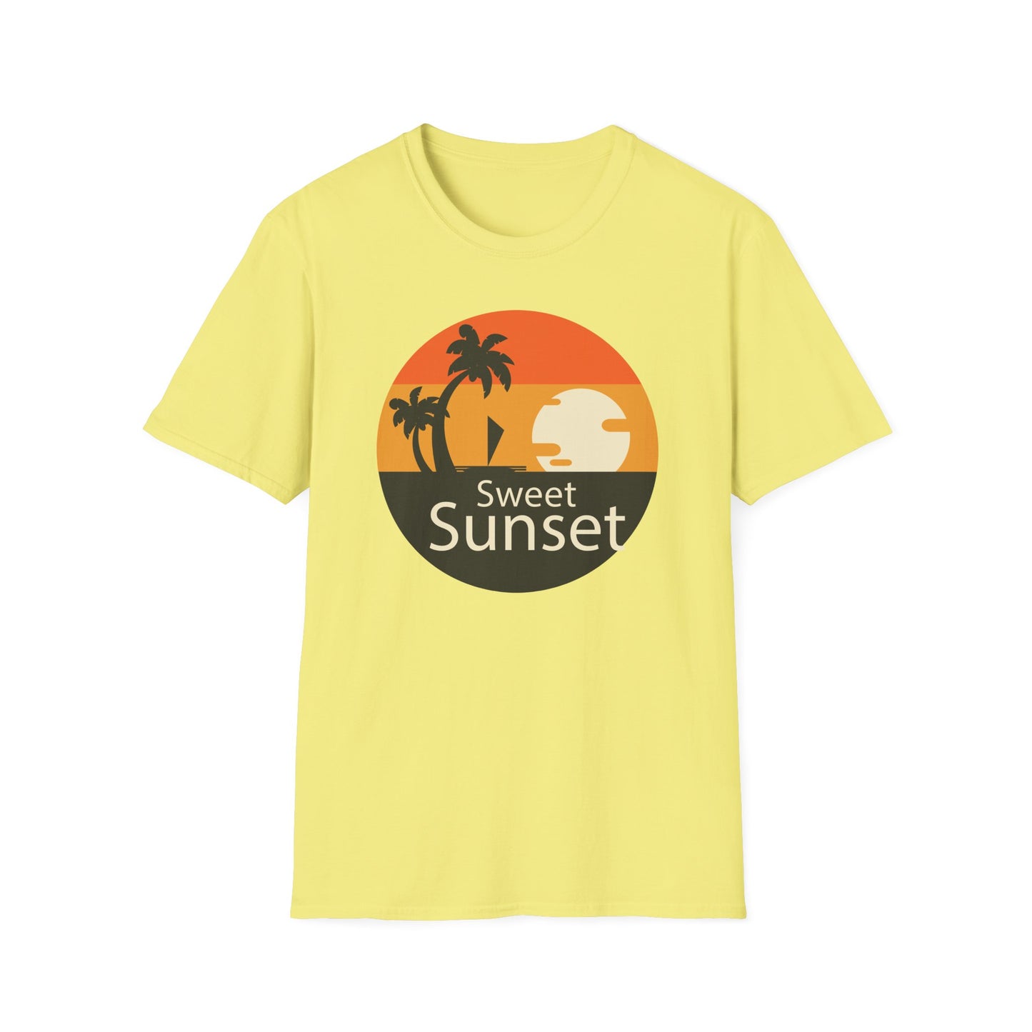 Summer T-Shirt, Summer Design Shirts, Art Tee Shirt with Summer Design - 5