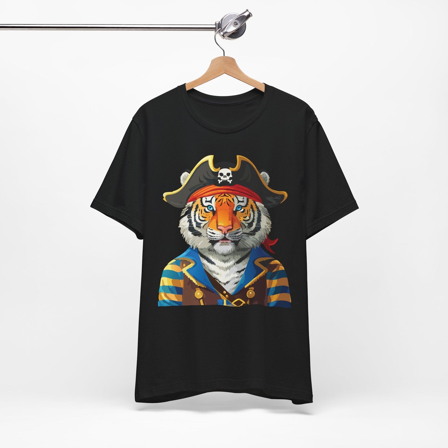 Unisex Animal Tee Shirt Art Design With Wild Animals Gildan Softstyle Cotton T Shirt