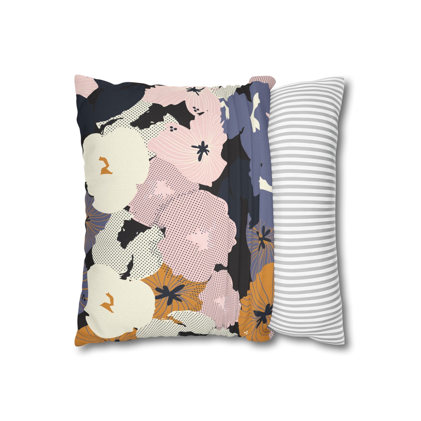 Floral Poly Pillowcase