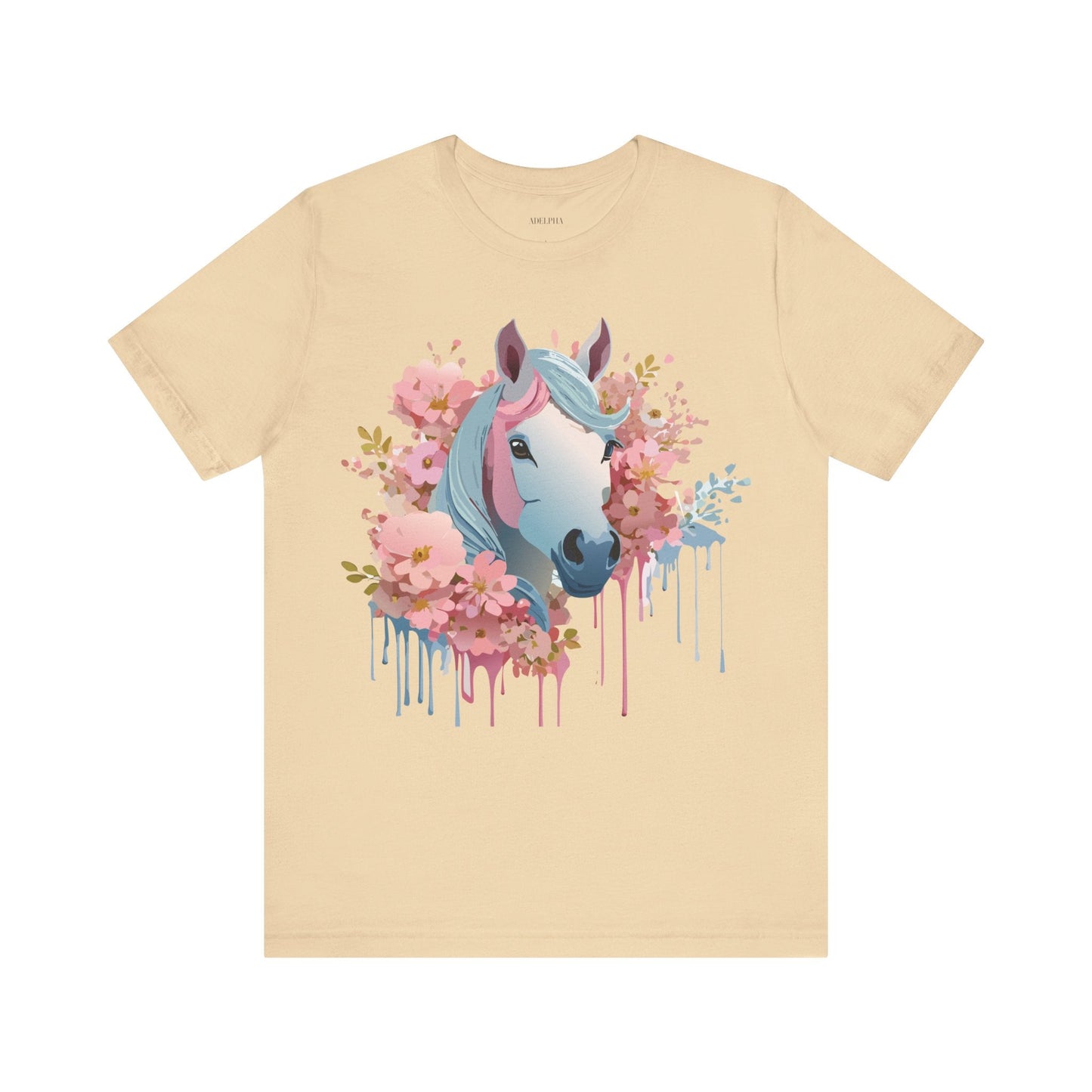 Horse Graphic Unisex 100 Cotton Vintage Animal Art T-Shirt 15