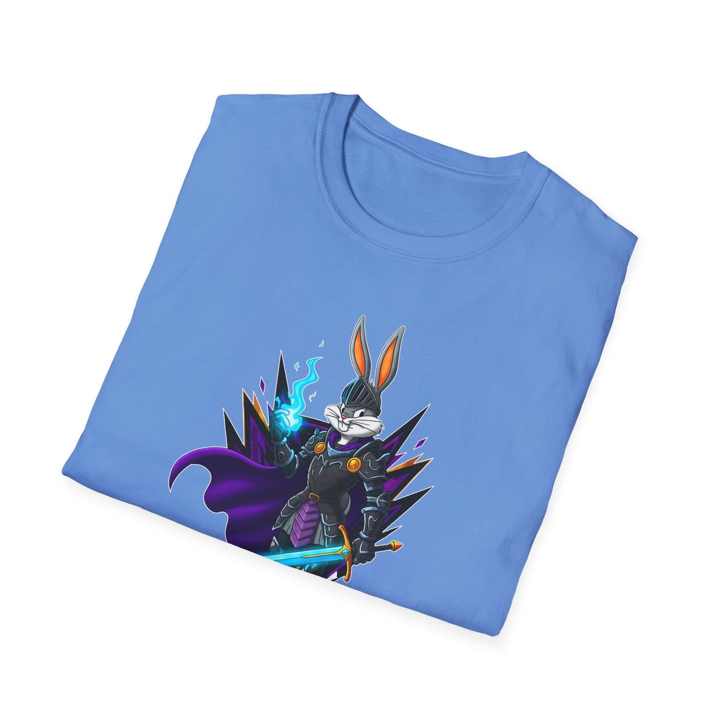Bugs Bunny Shirt Unisex Gildan Softstyle Tee 100 Percent Cotton Cartoon Graphic Design