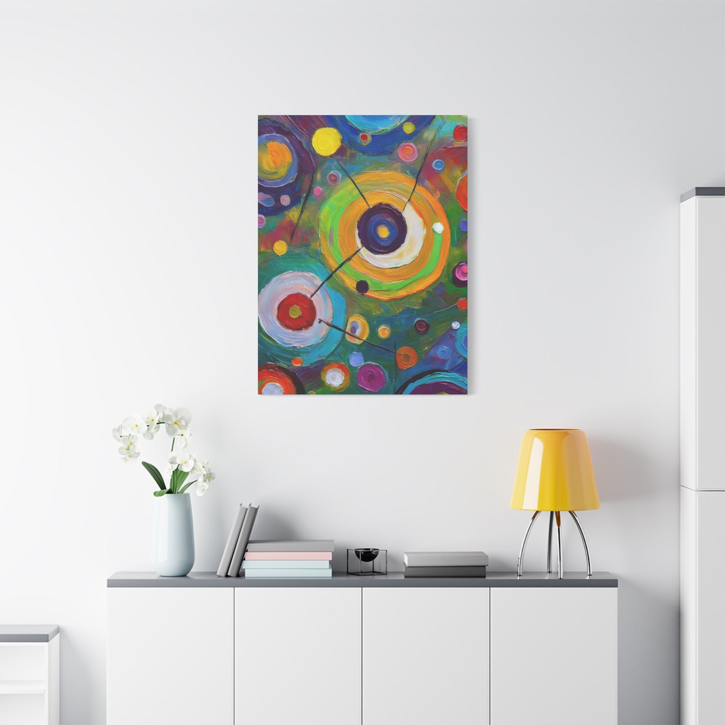 Abstract Oil Painting Print Canvas 20x24,20x30,24x30 24x32,24x36,30x40 32x48,36x48,40x60 Pine-Wood Inner Frame ABS-134
