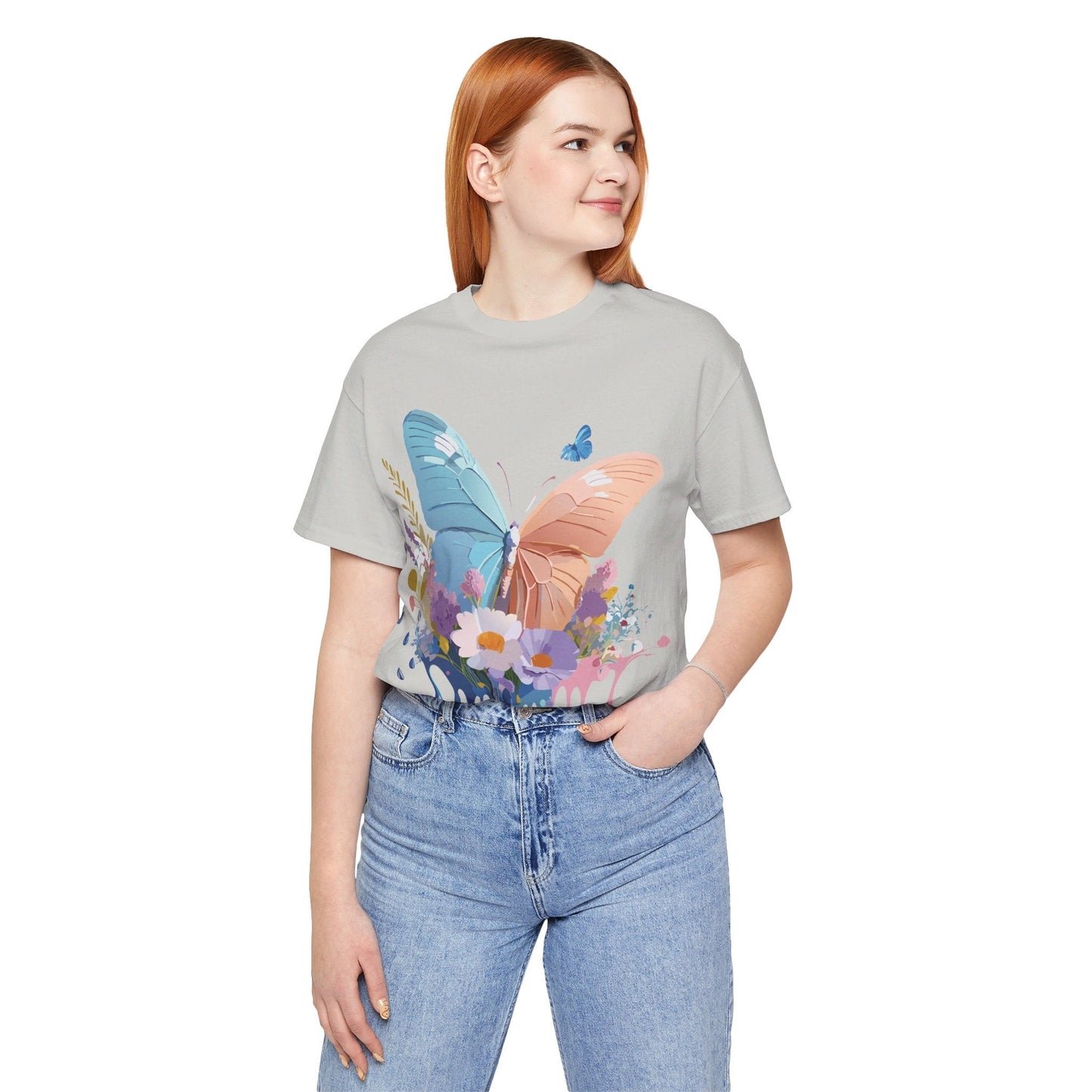 Butterfly Graphic Tee By Adelpha Unisex Vintage Inspired Art Shirt