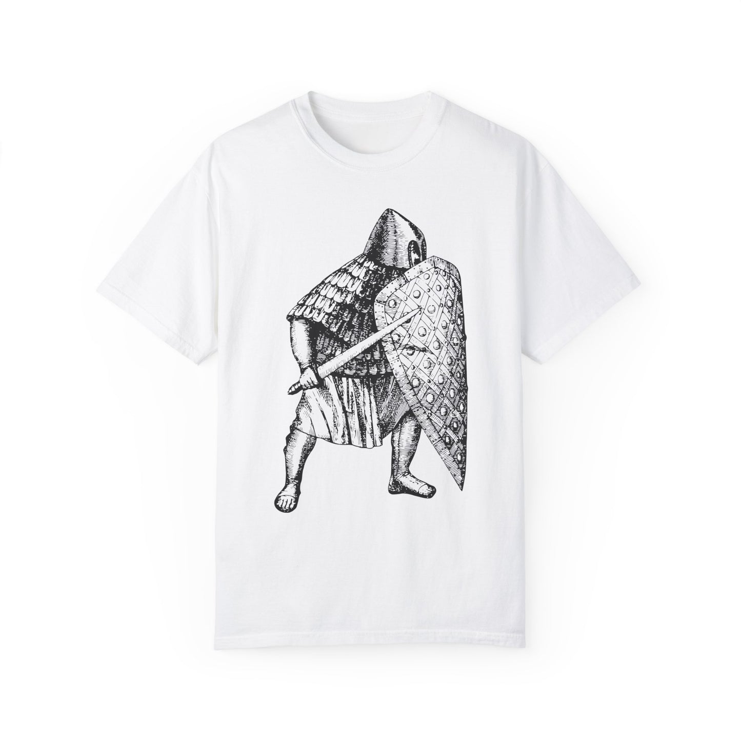 Unisex T-shirt with Knight in Armor