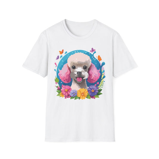 Dog Shirt With Animals Unisex Softstyle Tee 100 Percent Cotton Gildan 64000