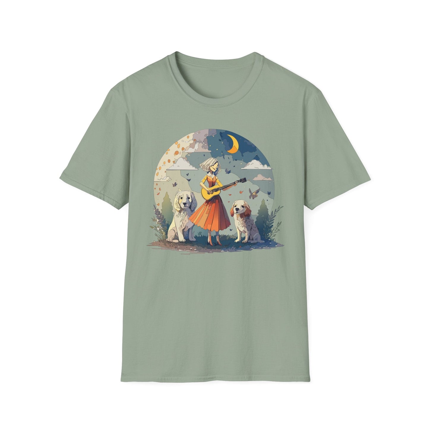 Womens Graphic T Shirts Art Design Tee Softstyle Gildan 64000 100 Percent Cotton