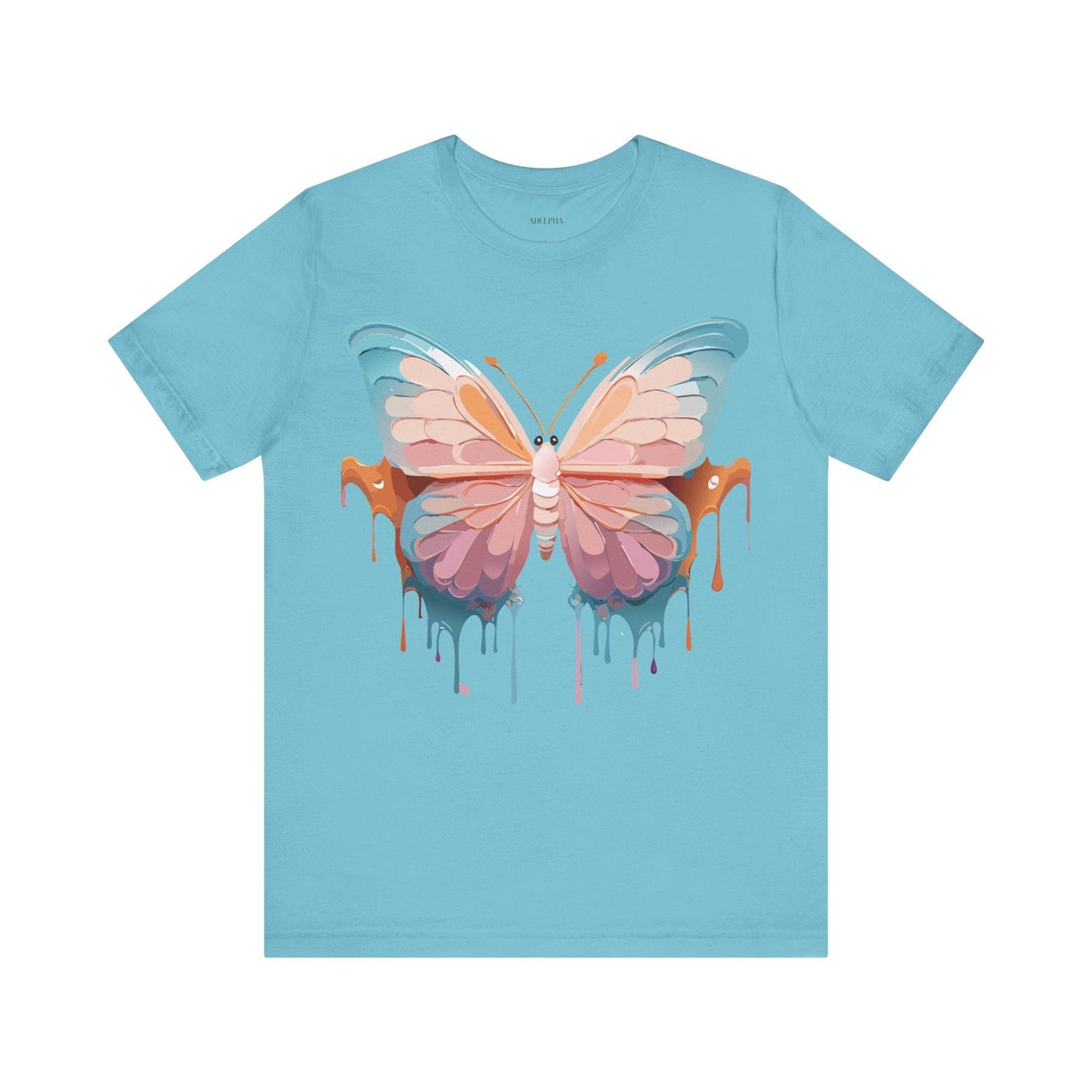 Adelpha Vintage Inspired Graphic Tee Unisex Short Sleeve Shirt