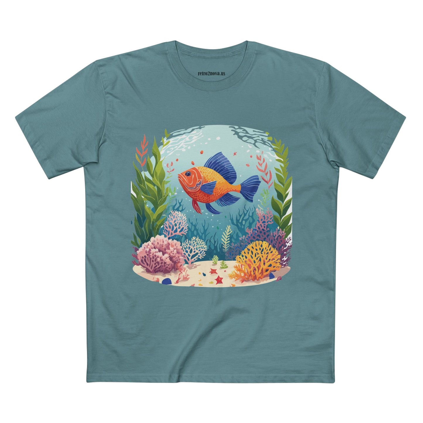 Ocean Shirt Ocean Pacific OP 10 Unisex Premium Cotton Art Tee Retro Inspired Design