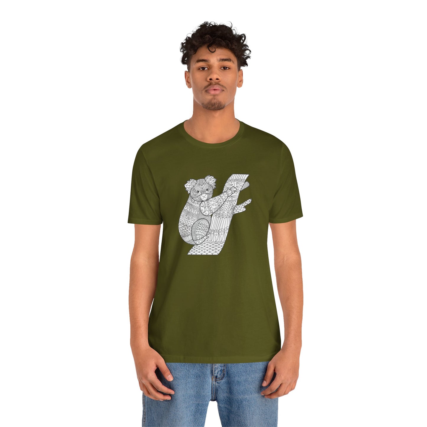 Camiseta unisex con estampado de animales 