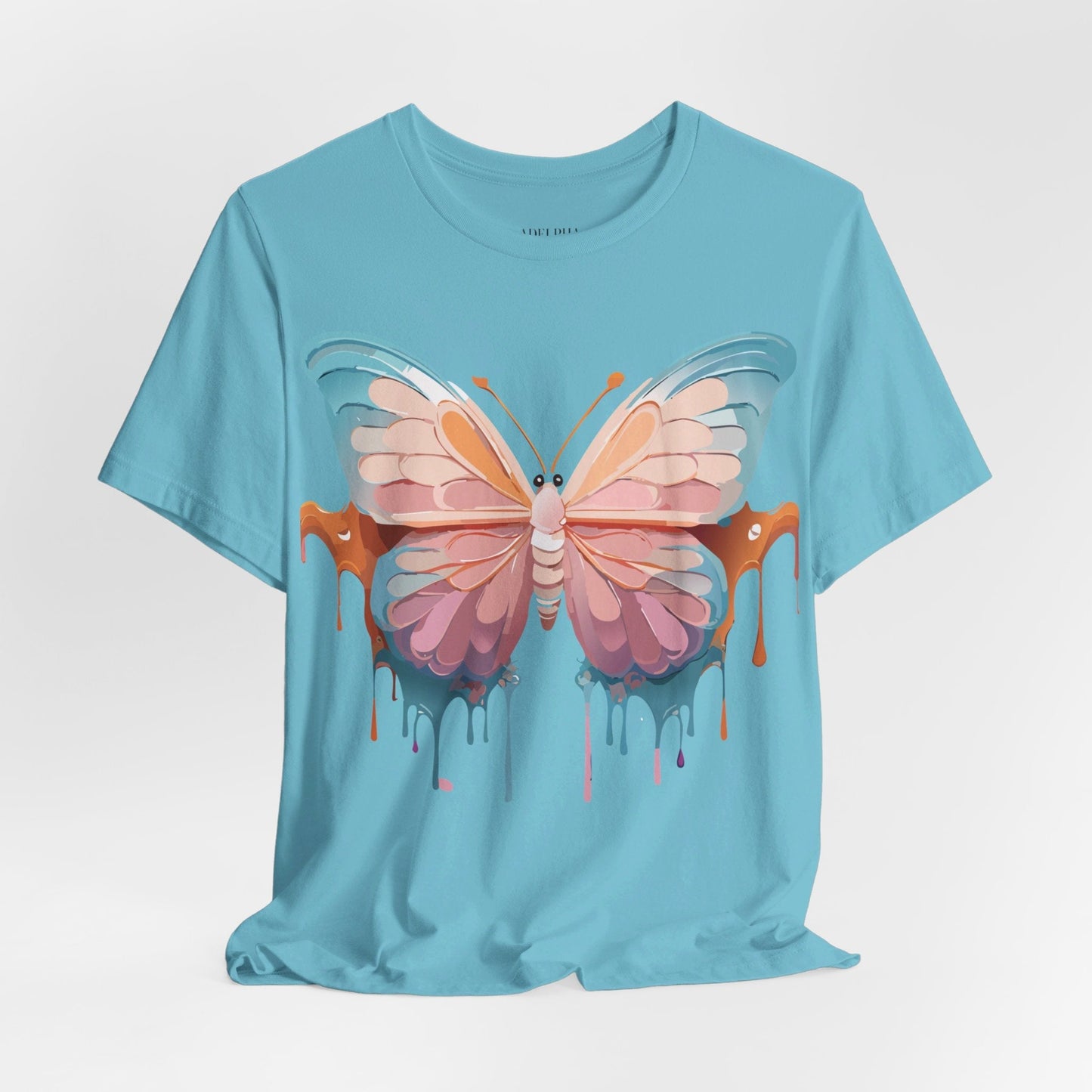 Adelpha Vintage Inspired Graphic Tee Unisex Short Sleeve Shirt