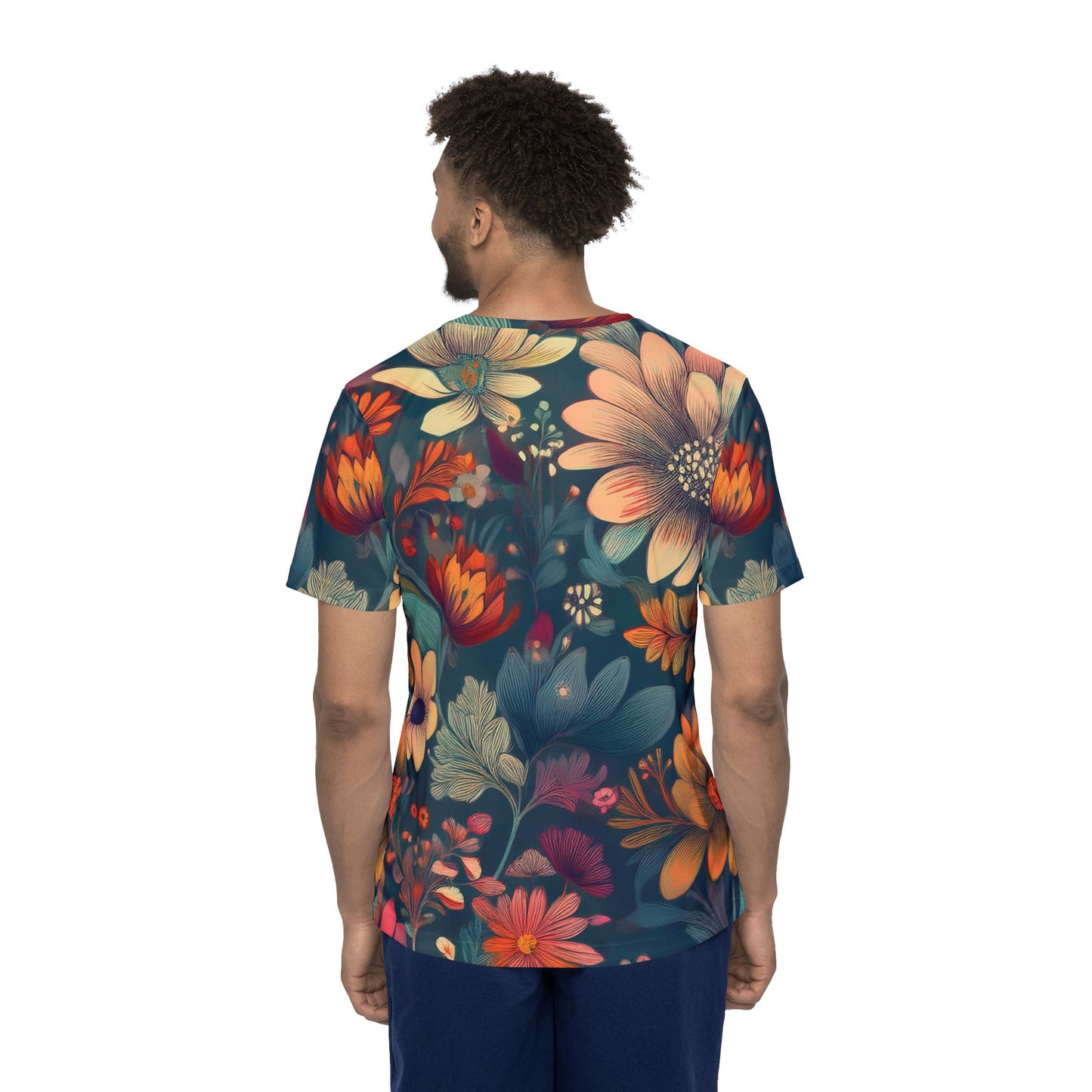 Unisex Floral Shirt, Floral Tee Shirt