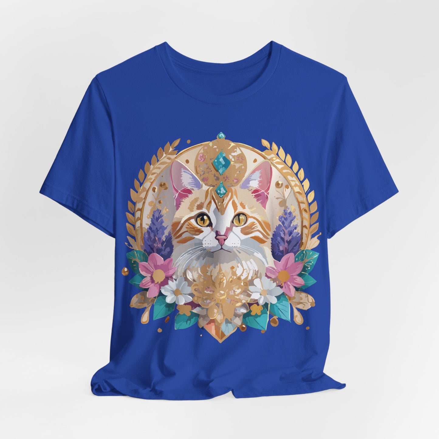 Medallion Graphic Unisex 100 Cotton Vintage Animal Medal Artwork Tee 10