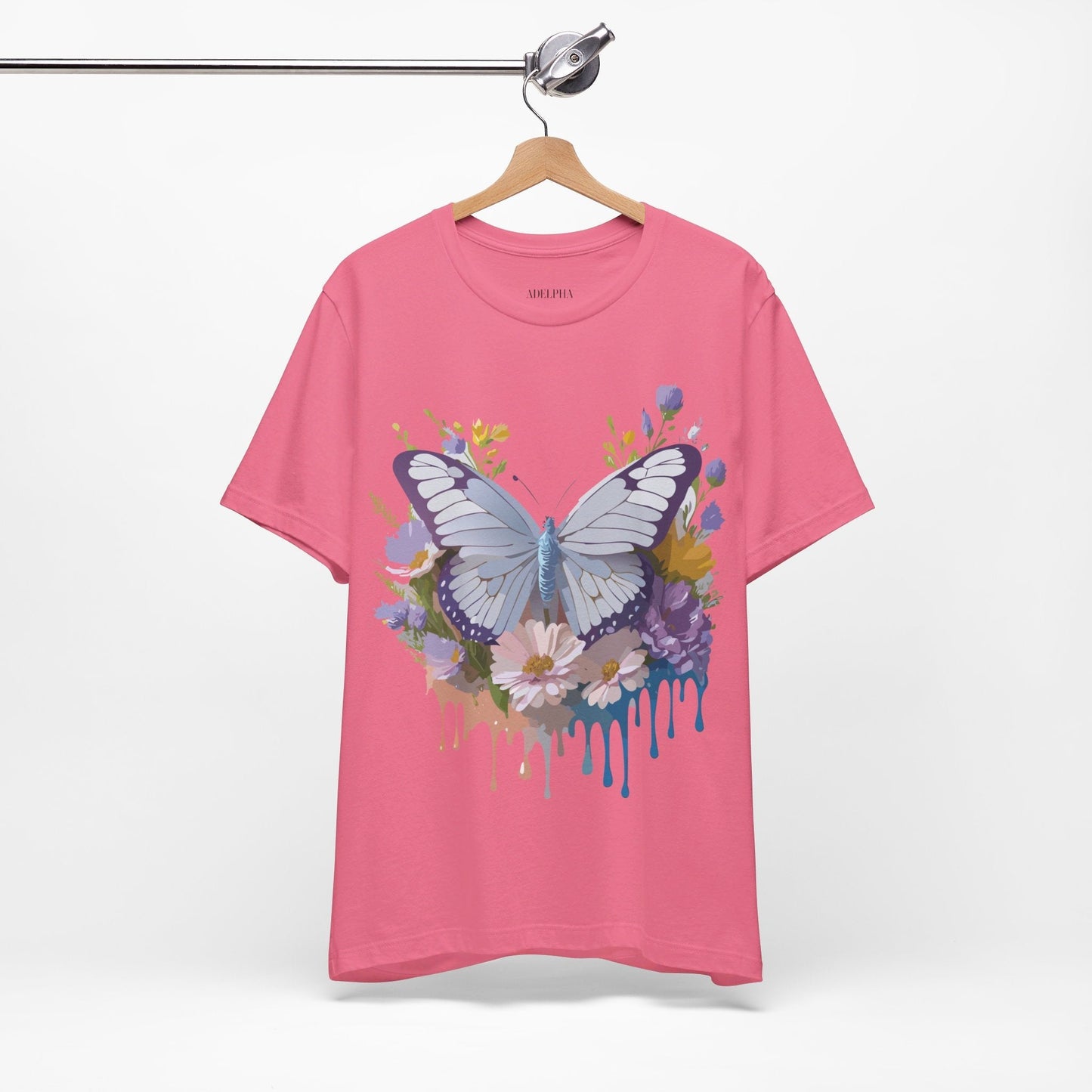 Adelpha Vintage Inspired Graphic Tee Unisex Short Sleeve Shirt