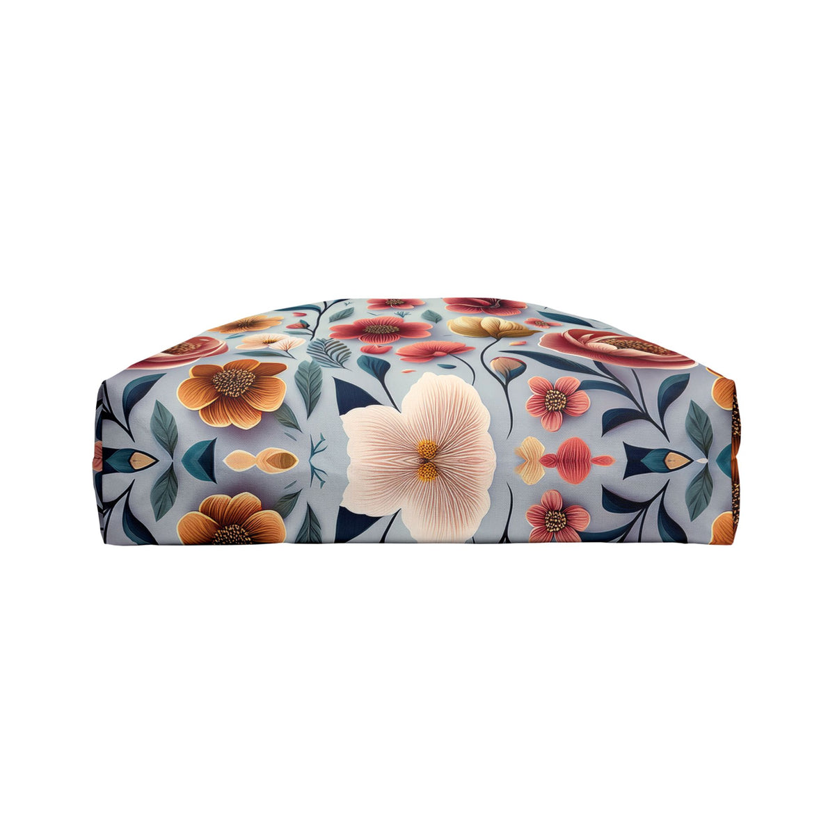 Floral Print Poly Canvas Weekender Bag 15