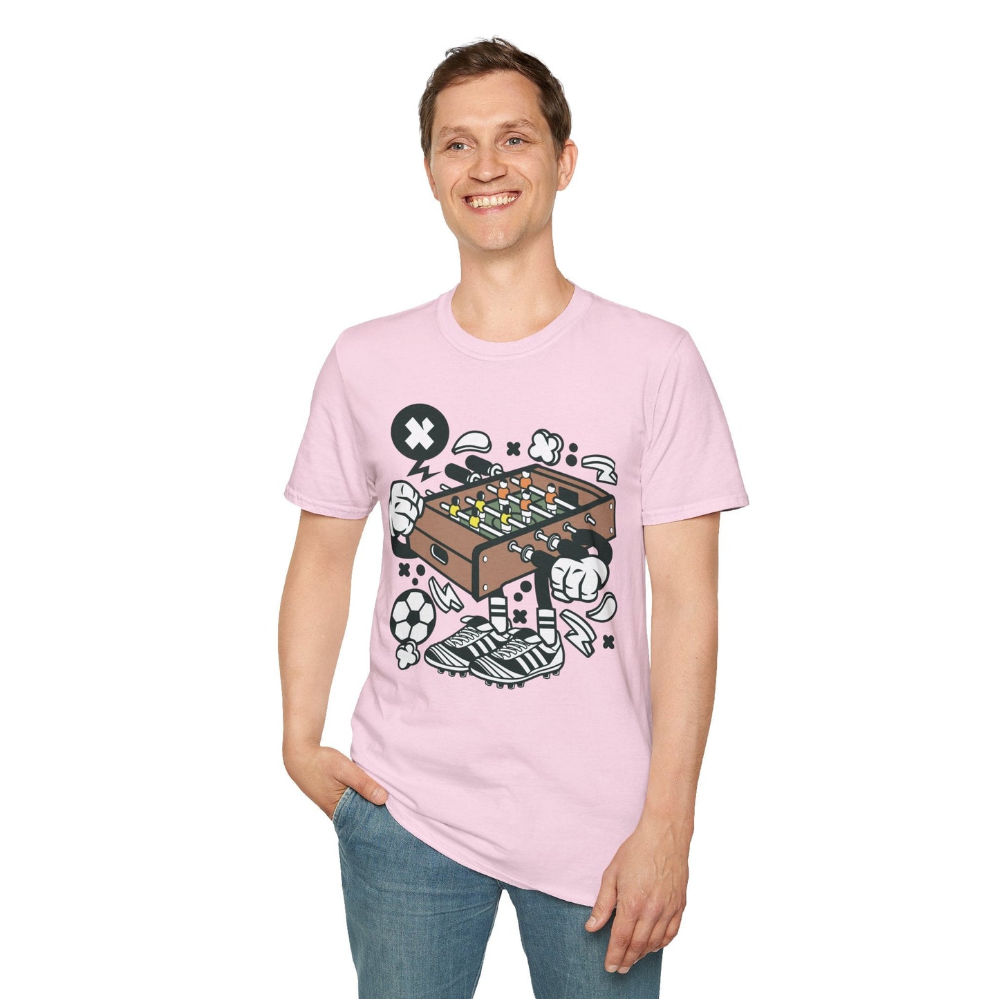 Funny Cartoon T Shirt Animation Tee Unisex Softstyle 64000 Ring Spun Cotton Premium Lightweight