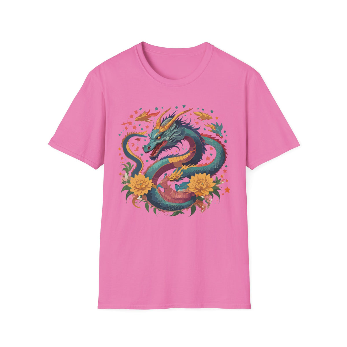 Dragon Graphic Tee Gildan Unisex 100 Cotton Tee Shirt with Animal a33
