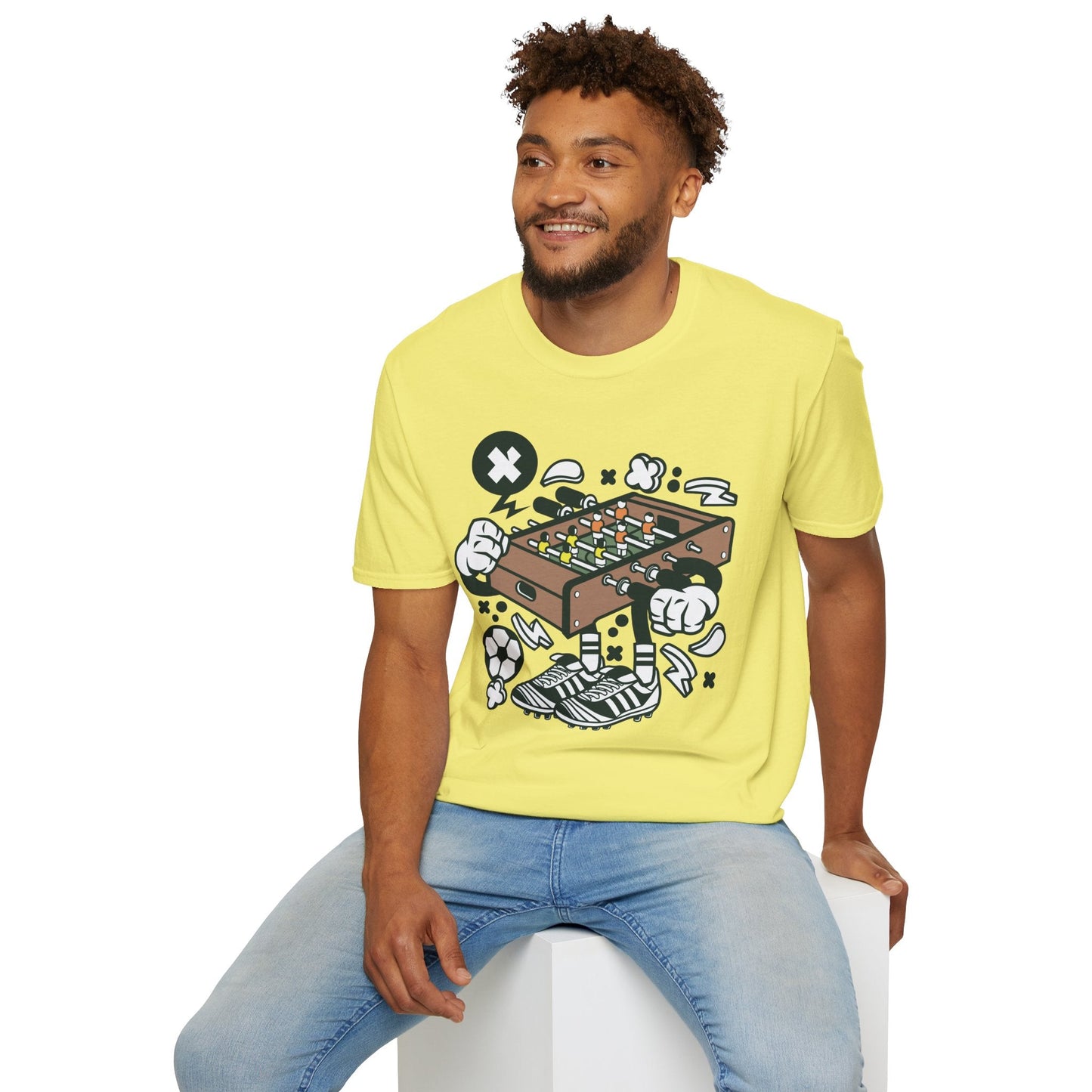 Funny Cartoon T Shirt Animation Tee Unisex Softstyle 64000 Ring Spun Cotton Premium Lightweight