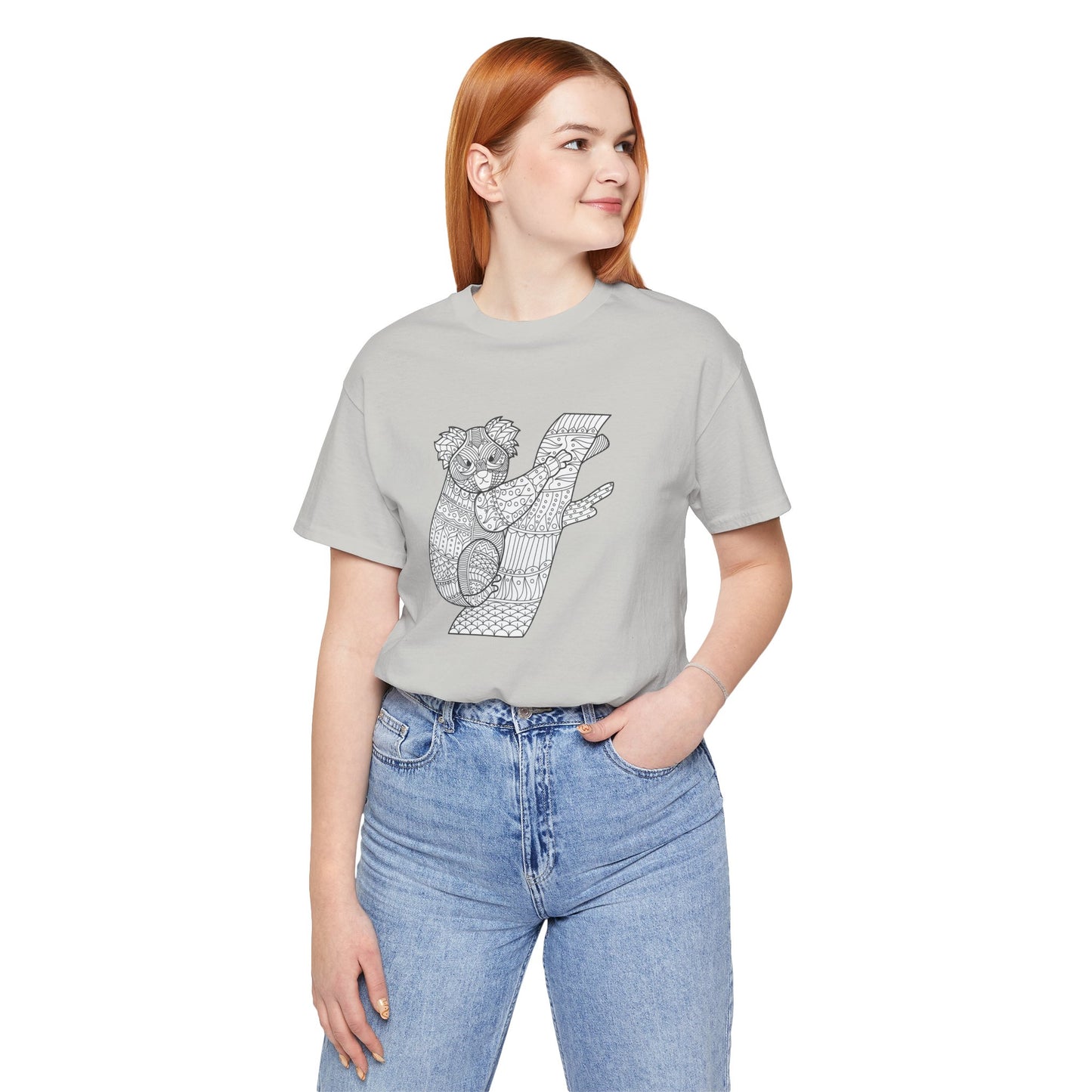 Unisex Tee Shirt with animals Print