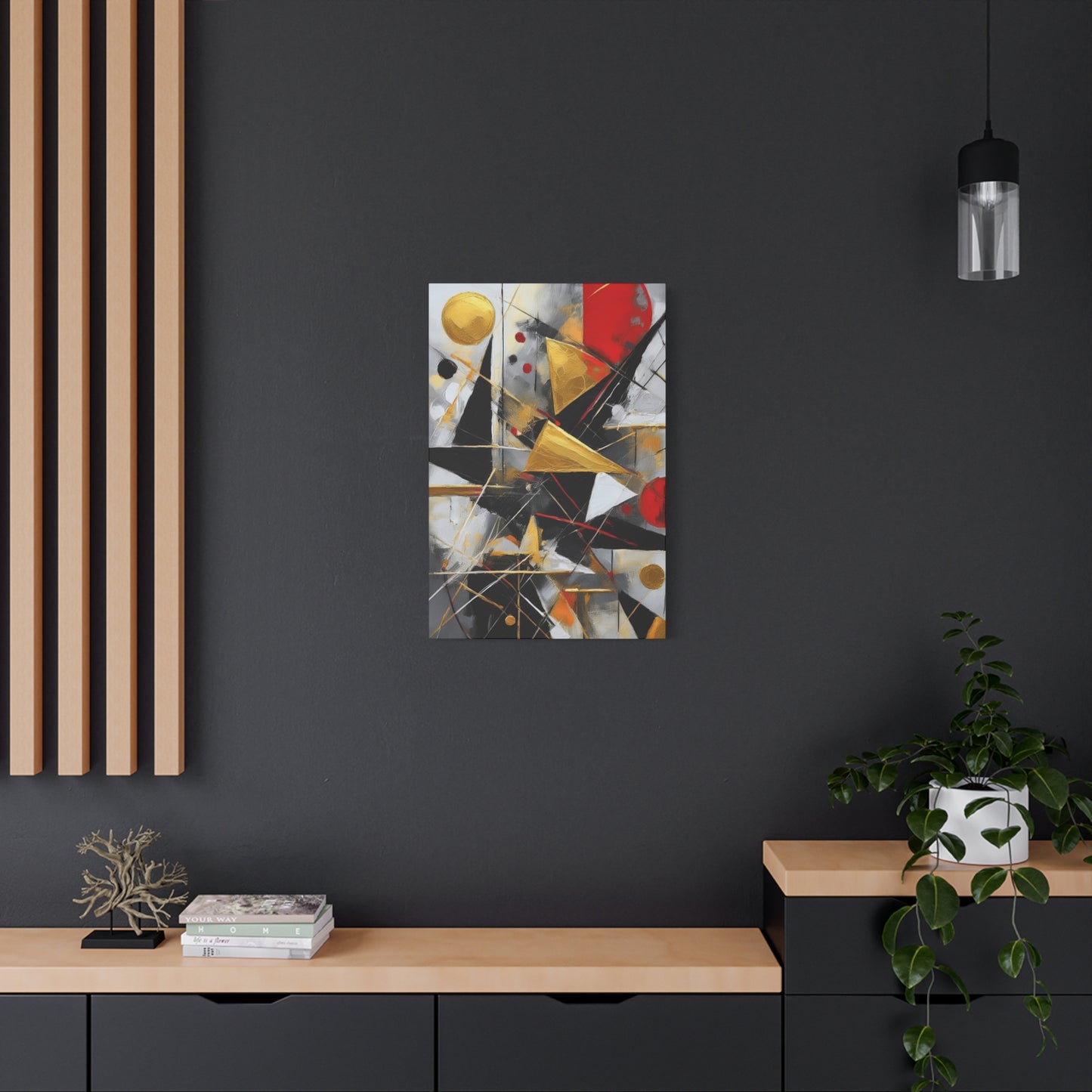Abstract Oil Painting Print Canvas 20x24,20x30,24x30 24x32,24x36,30x40 32x48,36x48,40x60 Pine-Wood Inner Frame ABS-187
