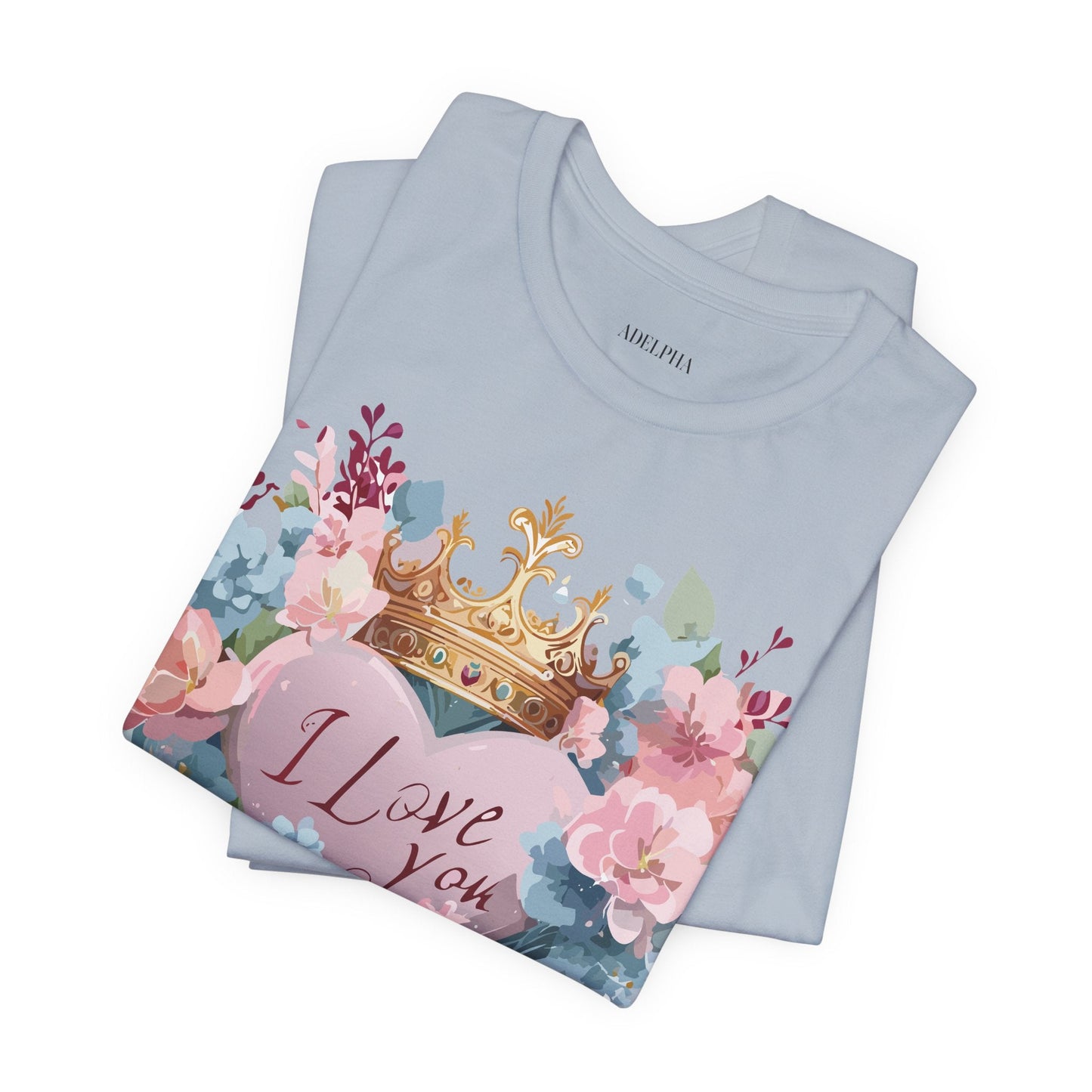 Valentine Graphic Tee Unisex Jersey Short Sleeve Vintage Inspired Art Design By Adelpha