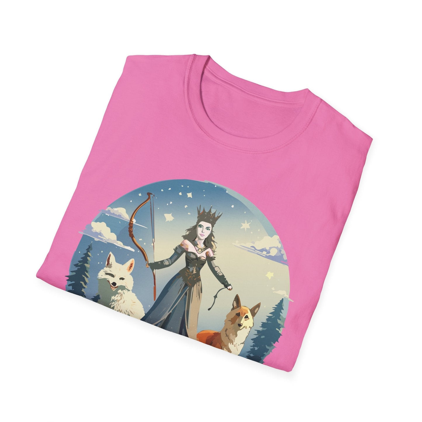 Women Graphic T Shirt Art Design Tee Unisex Softstyle Cotton Gildan 64000 Premium Comfort