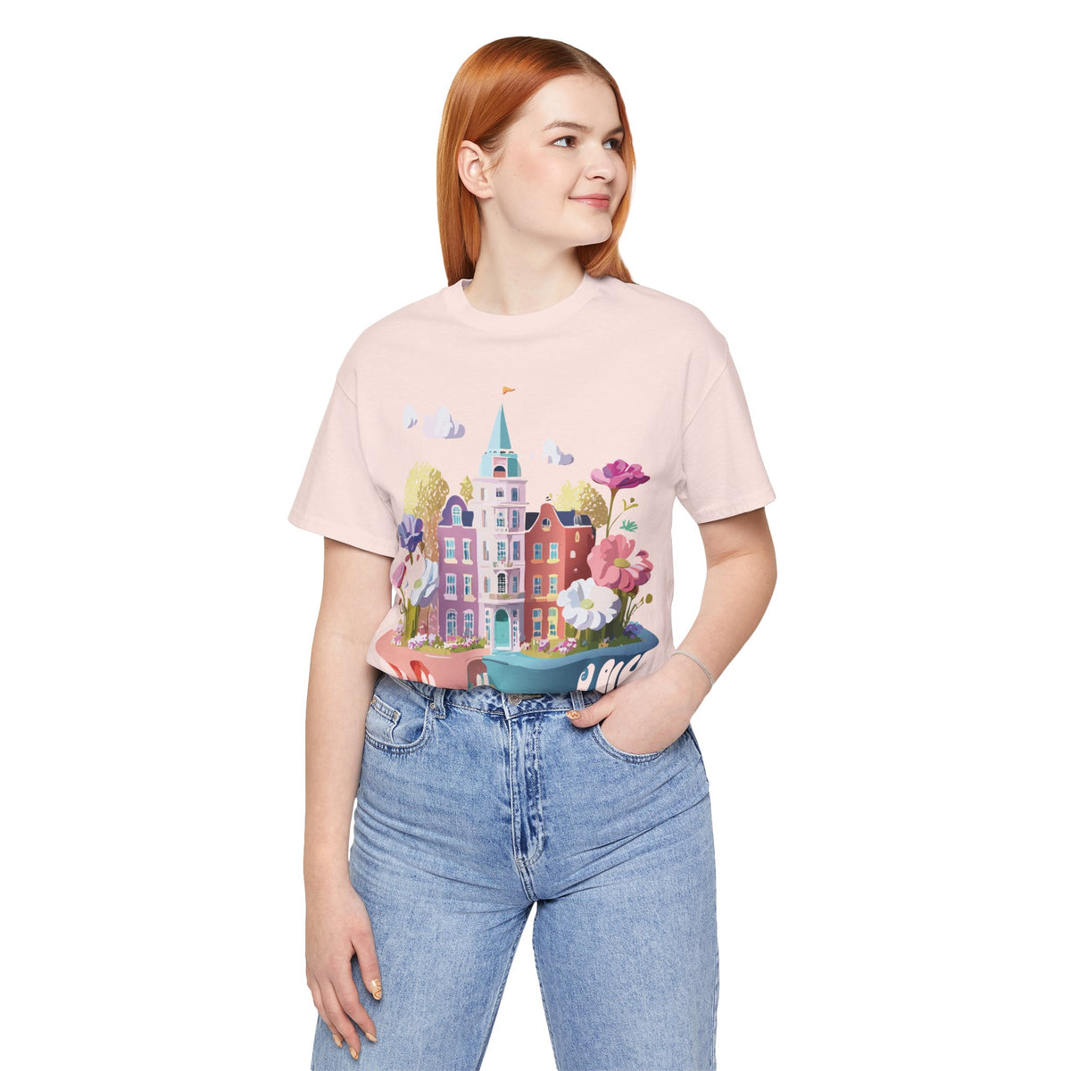 Unisex Cotton Bella+Canvas Tee with Amsterdam