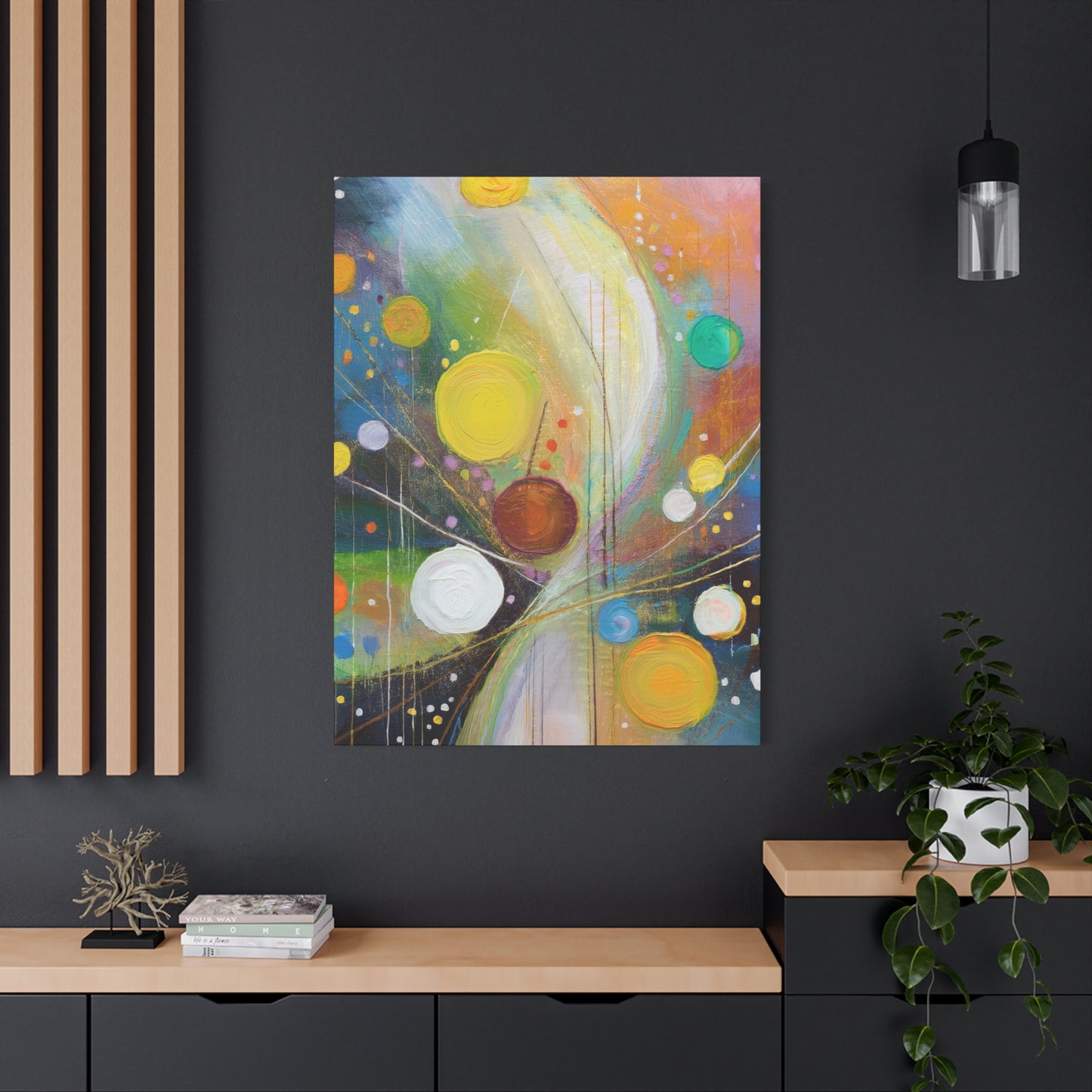 Abstract Oil Painting Print Canvas 20x24,20x30,24x30 24x32,24x36,30x40 32x48,36x48,40x60 Pine-Wood Inner Frame ABS-115