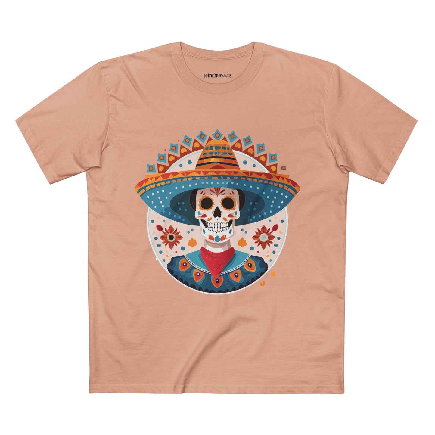 Skull Graphic Tee Unisex Premium Cotton Staple Tee With Original Art Design By Retro2Nova