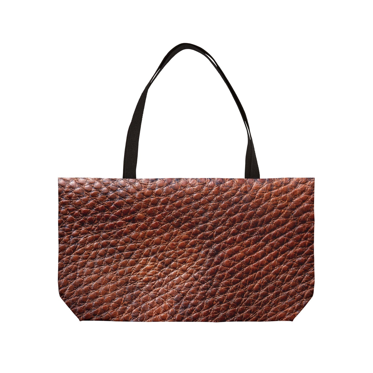 Leather Print Big Bag High-Quality 100% Spun Poly 24x13 Canvas Art Bag L-2