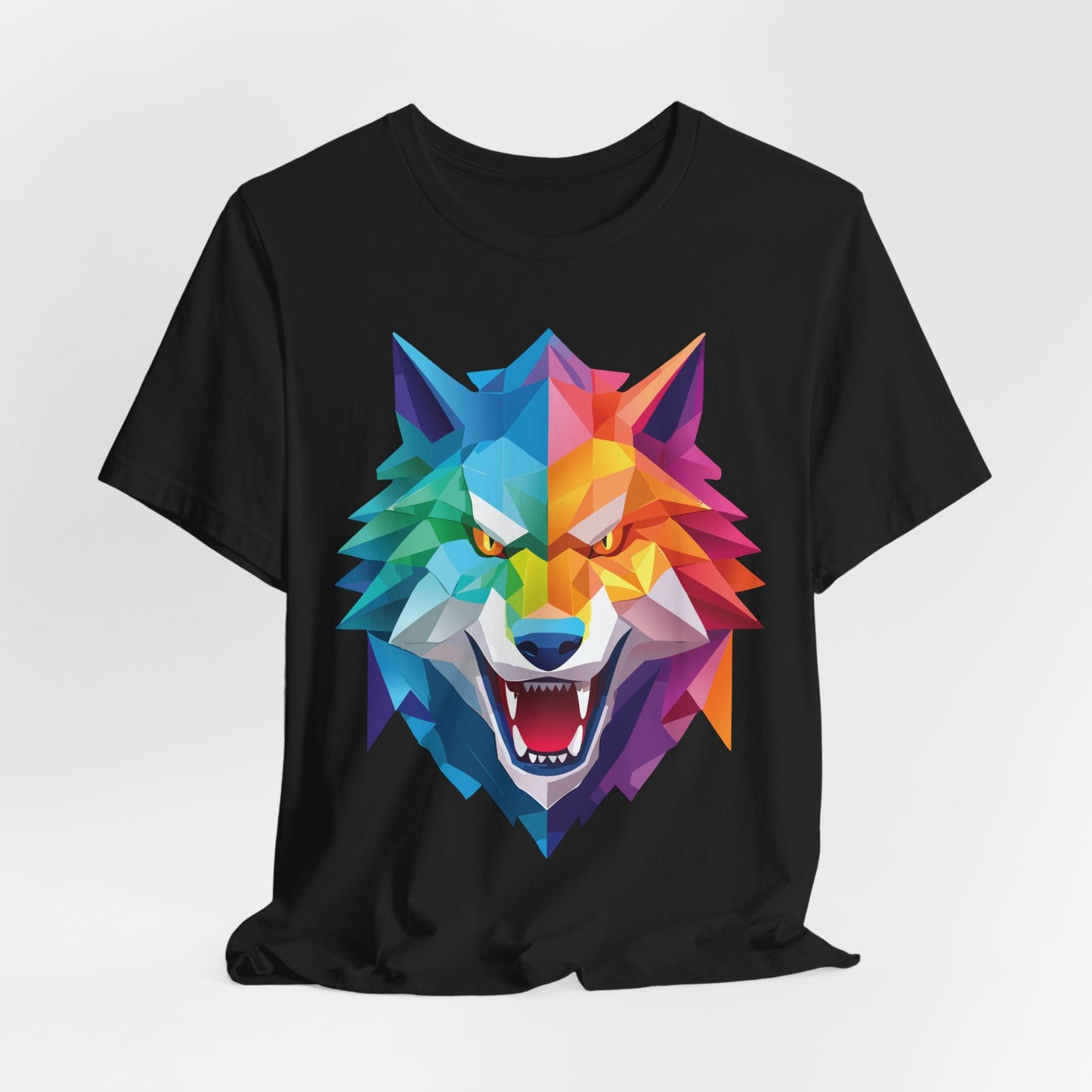 Unisex Animal Shirt Art Design Tee With Animals Wild Animals Shirt Short Sleeve