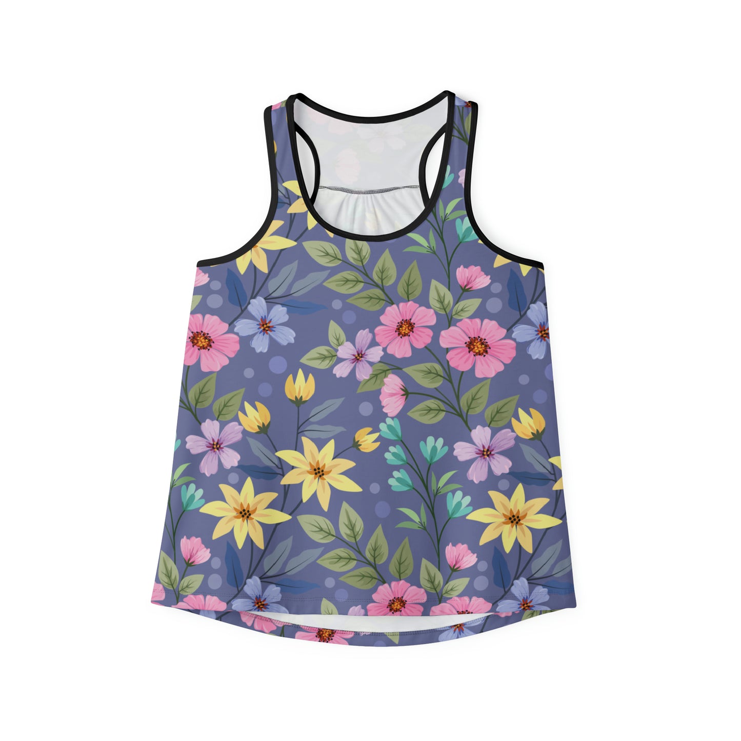 Camiseta de tirantes de verano con estampados florales