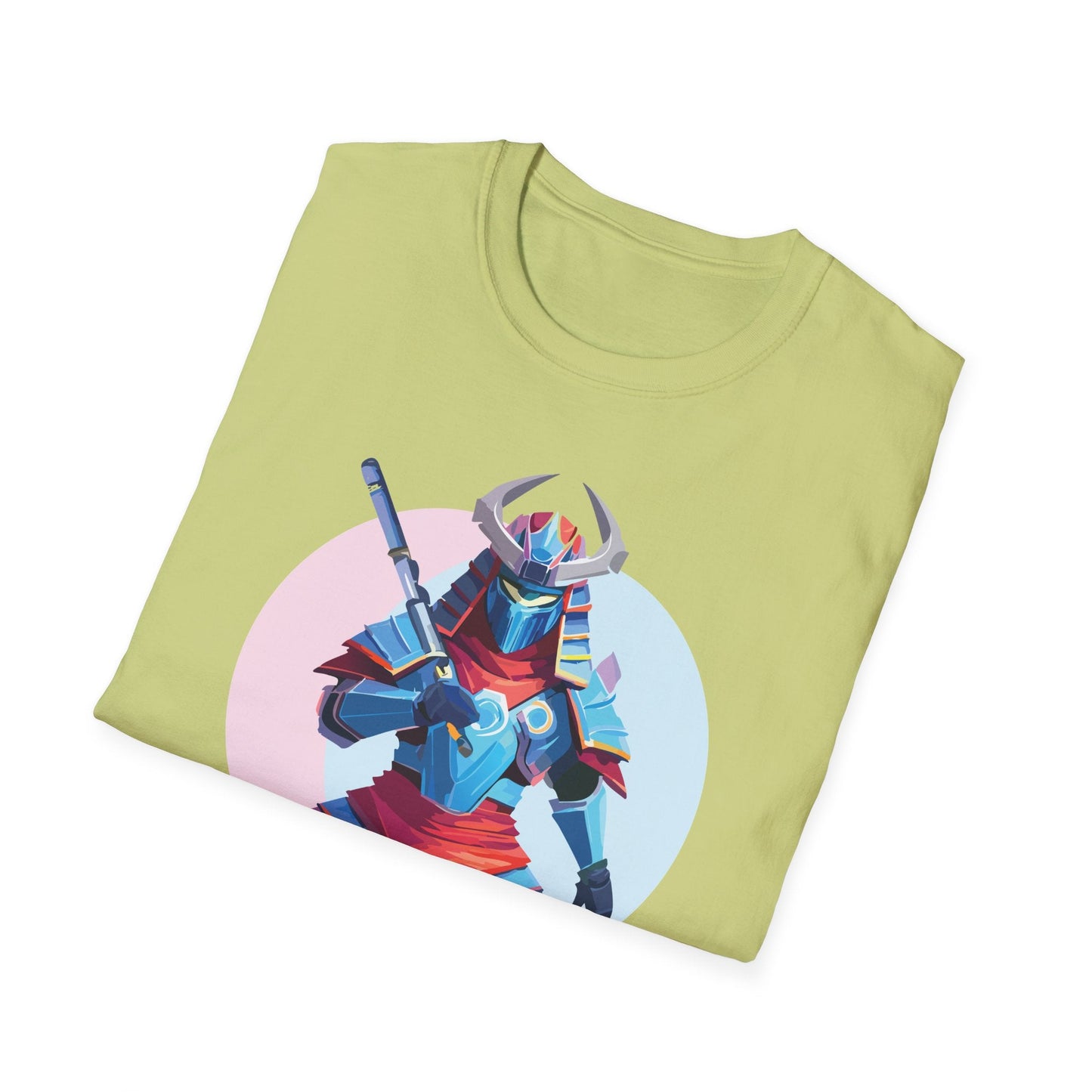 Samurai T Shirt Unisex Softstyle Tee Made From 100 Percent Ring Spun Cotton Gildan 64000