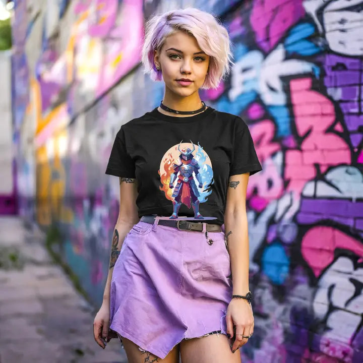 Samurai Graphic Unisex 100 Cotton Staple Tee 24