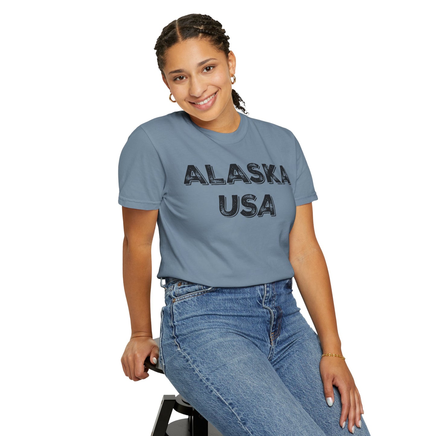 Alaska USA Graphic Unisex 100 Cotton T-Shirt c3