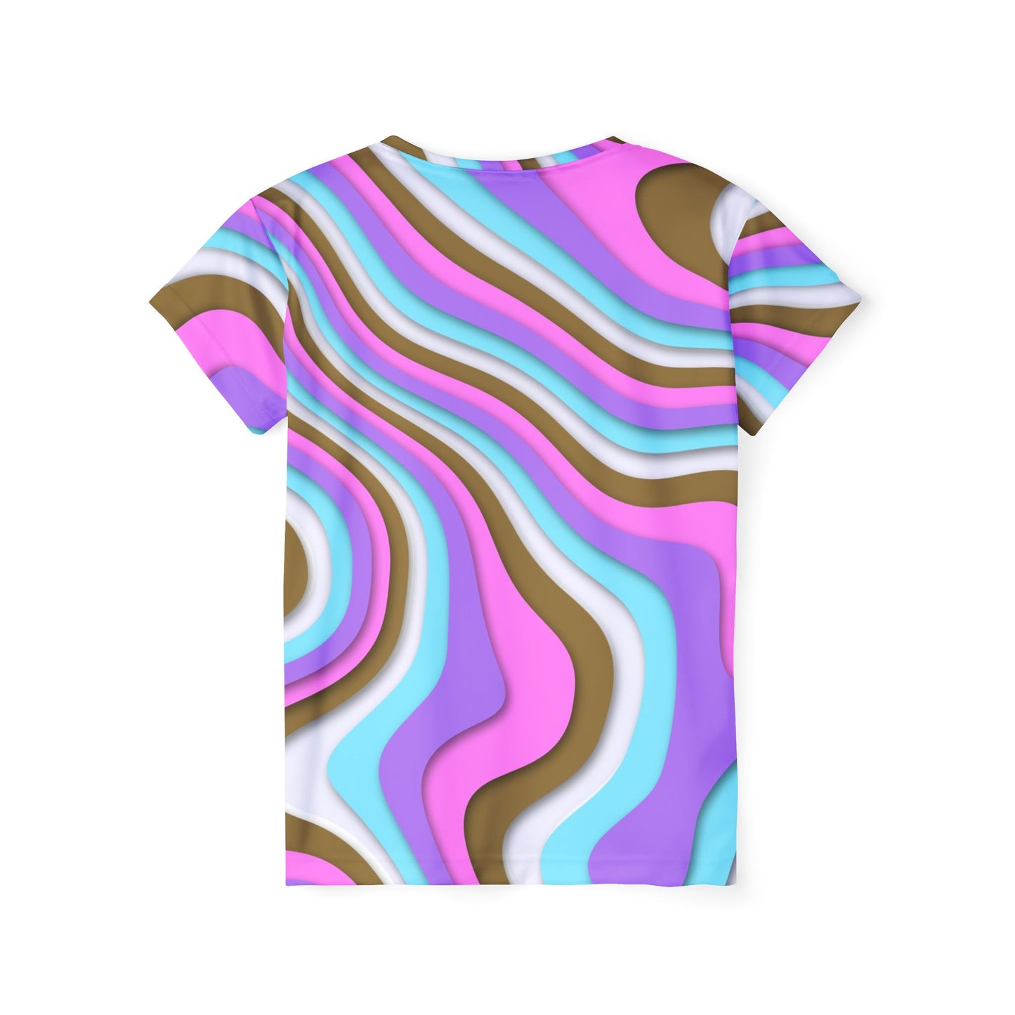 抽像印花襯衫，帶有抽象圖案的襯衫