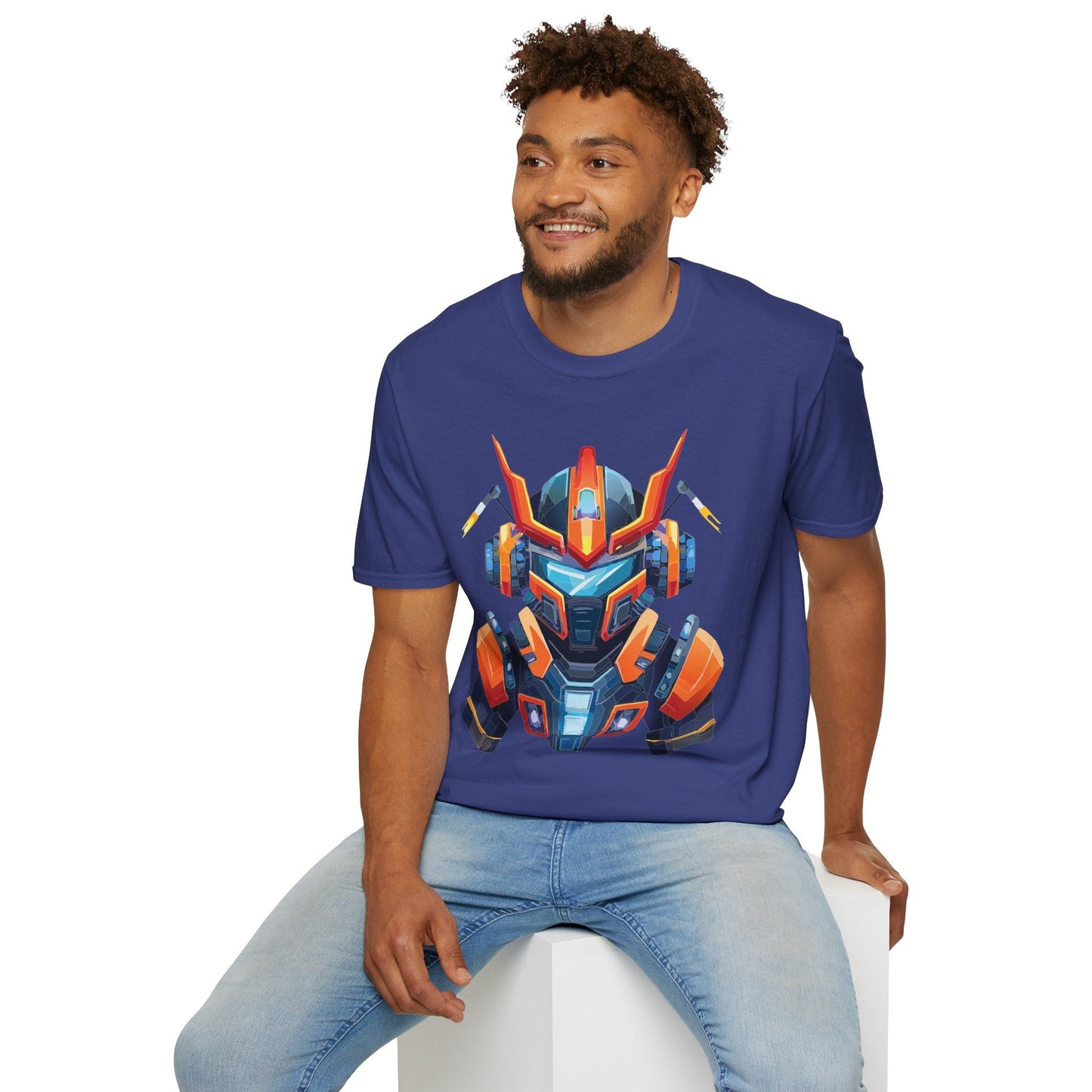 Cyborg Tee Unisex Robot Shirt Terminator Style 100 Percent Ring Spun Cotton Short Sleeve