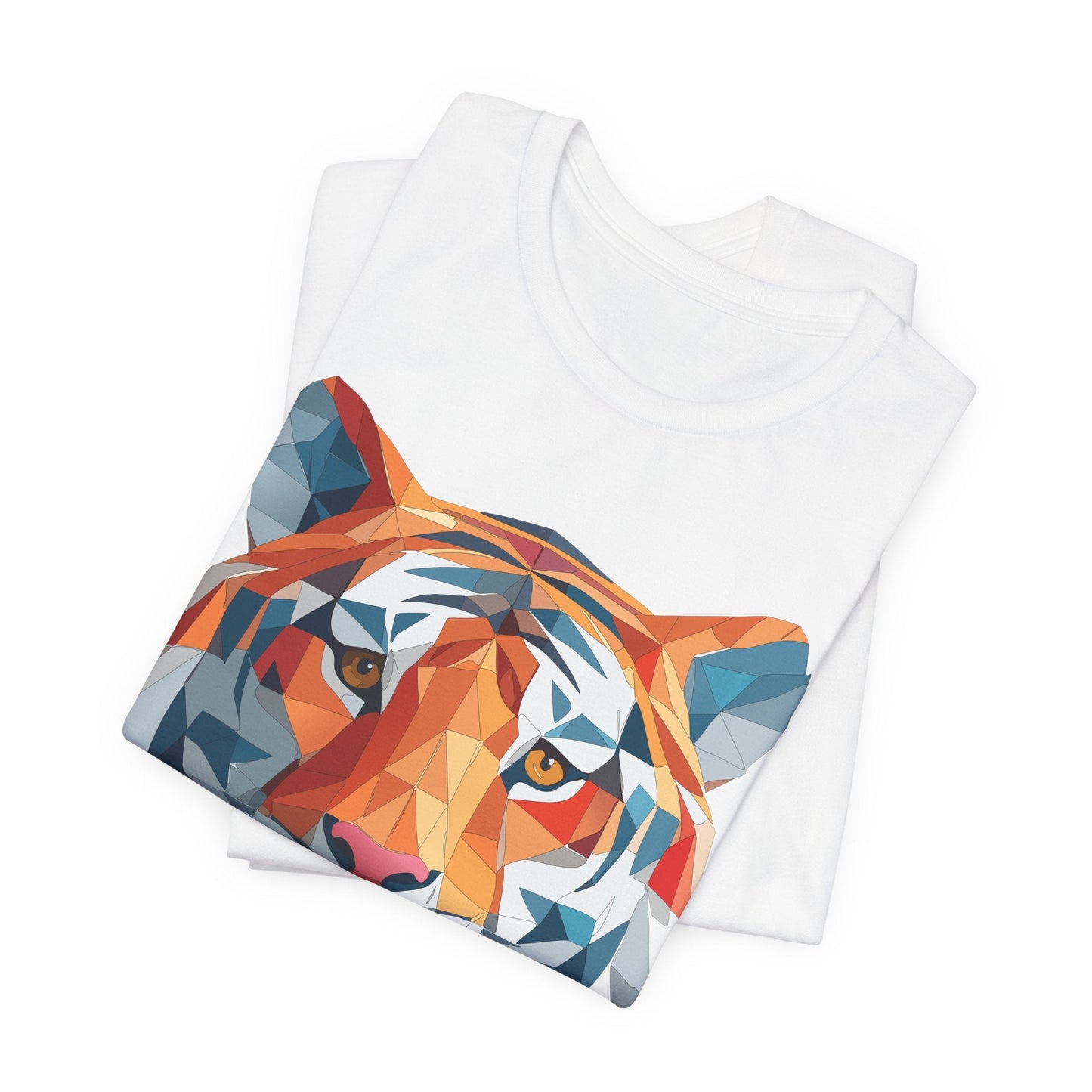 Unisex Animal Shirt With Art Design And Wildlife Theme Short Sleeve Tee For Everyday Wear
