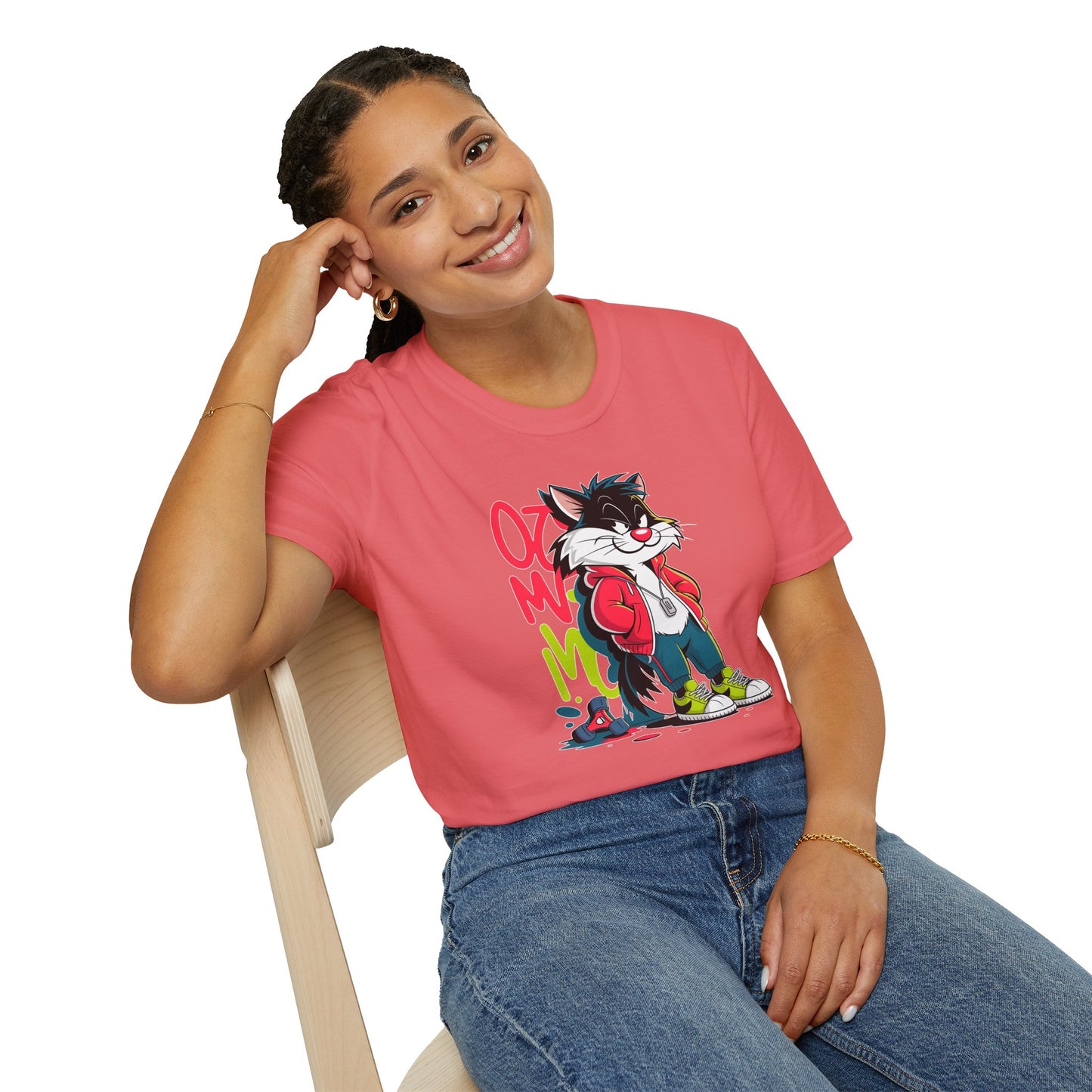 T Shirt with Cartoon, Cartoon on T Shirt, Animation Shirt, T Shirt with Animation, Funny Animals Tee Shirt