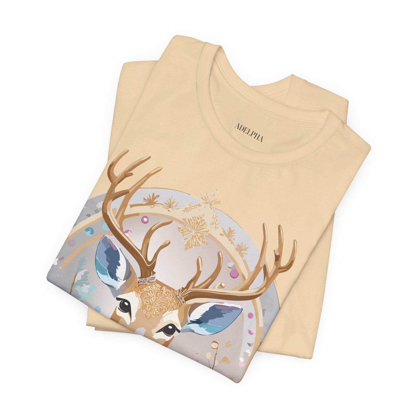 Medallion Graphic Unisex 100 Cotton Vintage Animal Medal Artwork Tee 72