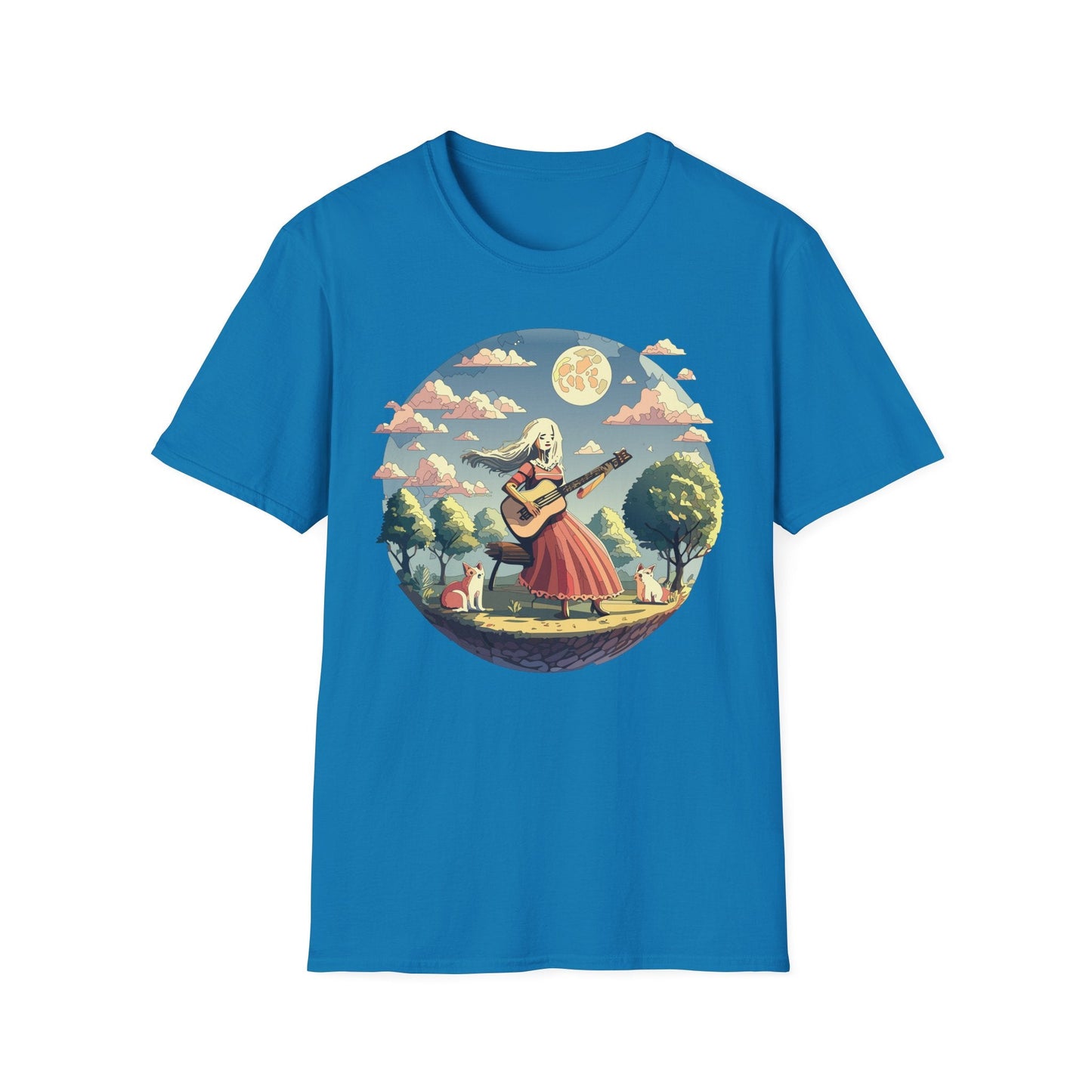 Womens Graphic T Shirts Art Design Tee Softstyle 100 Percent Cotton Unisex Gildan 64000