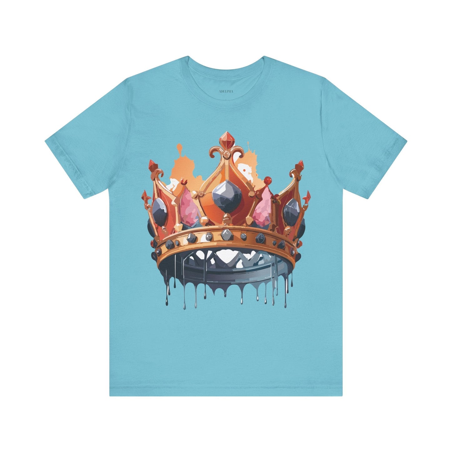 Crown Graphic Unisex 100 Cotton Vintage Artwork Tee 10