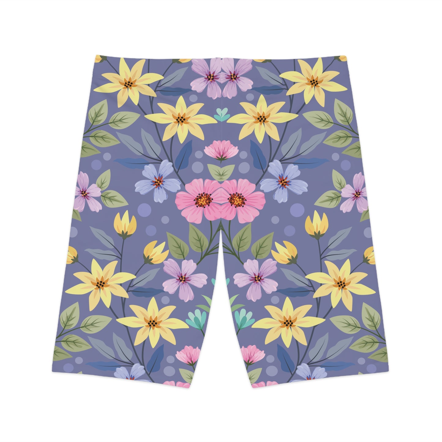 Bike Shorts with Floral prints