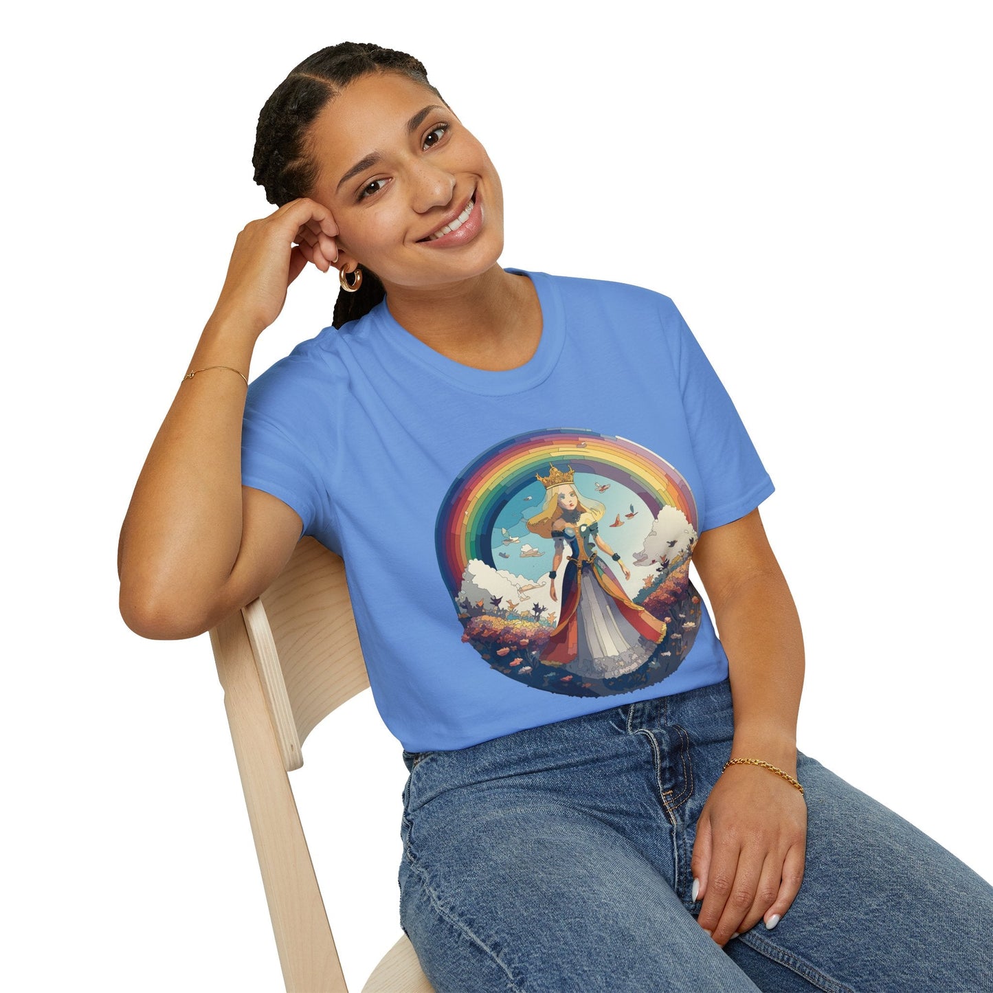 Womens Graphic T Shirts Art Design Shirt Unisex Softstyle Tee 100 Percent Cotton Gildan 64000