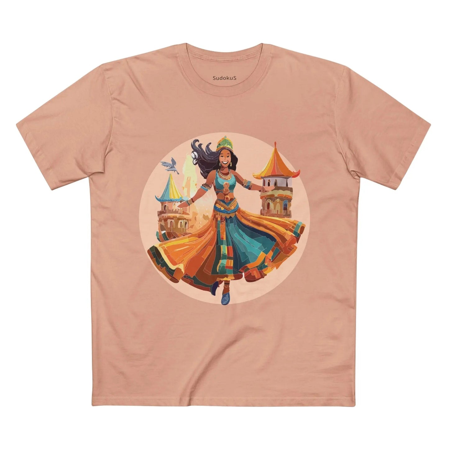 Dancer Graphic Unisex 100 Cotton Staple Tee 5