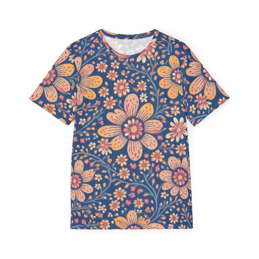 Unisex Floral Shirt, Floral Tee Shirt, Floral T-Shirt, T Shirt with Flowers 5