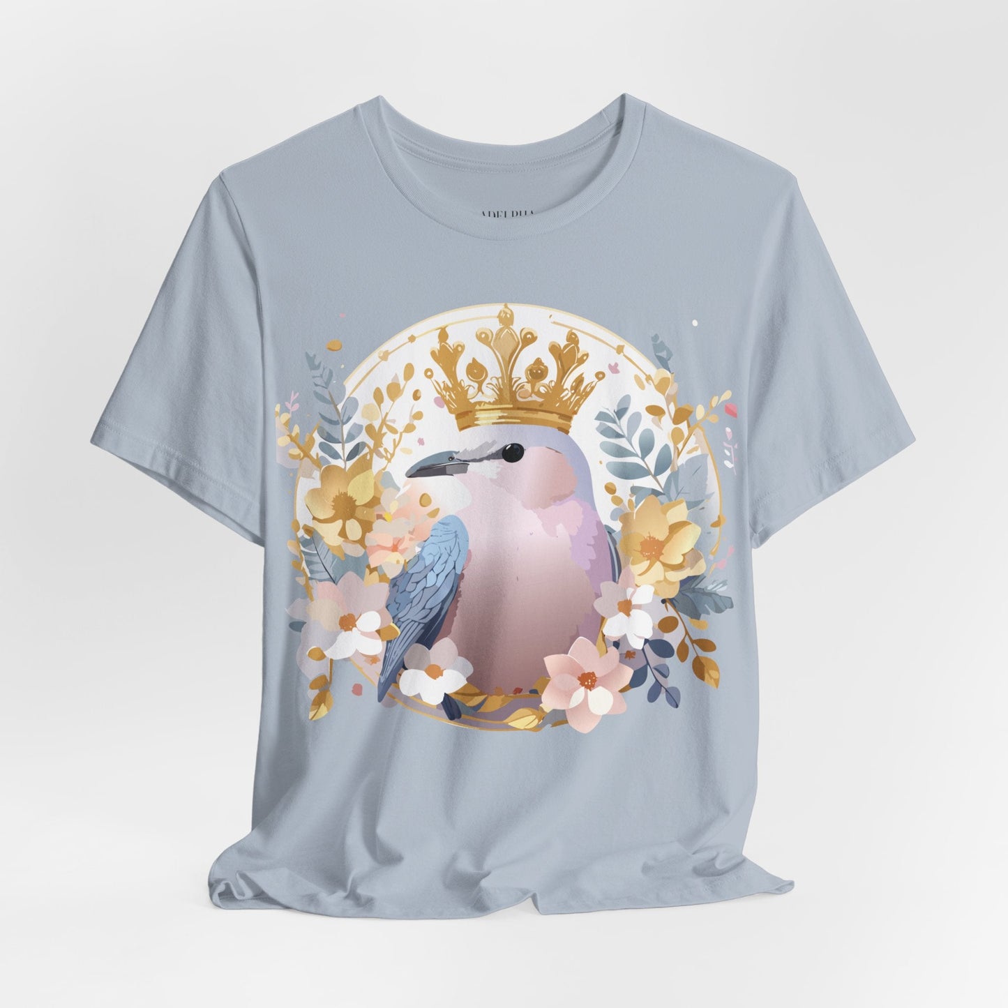 Adelpha Medallion Graphic Tee Unisex Short Sleeve Vintage Inspired Artwork Shirt