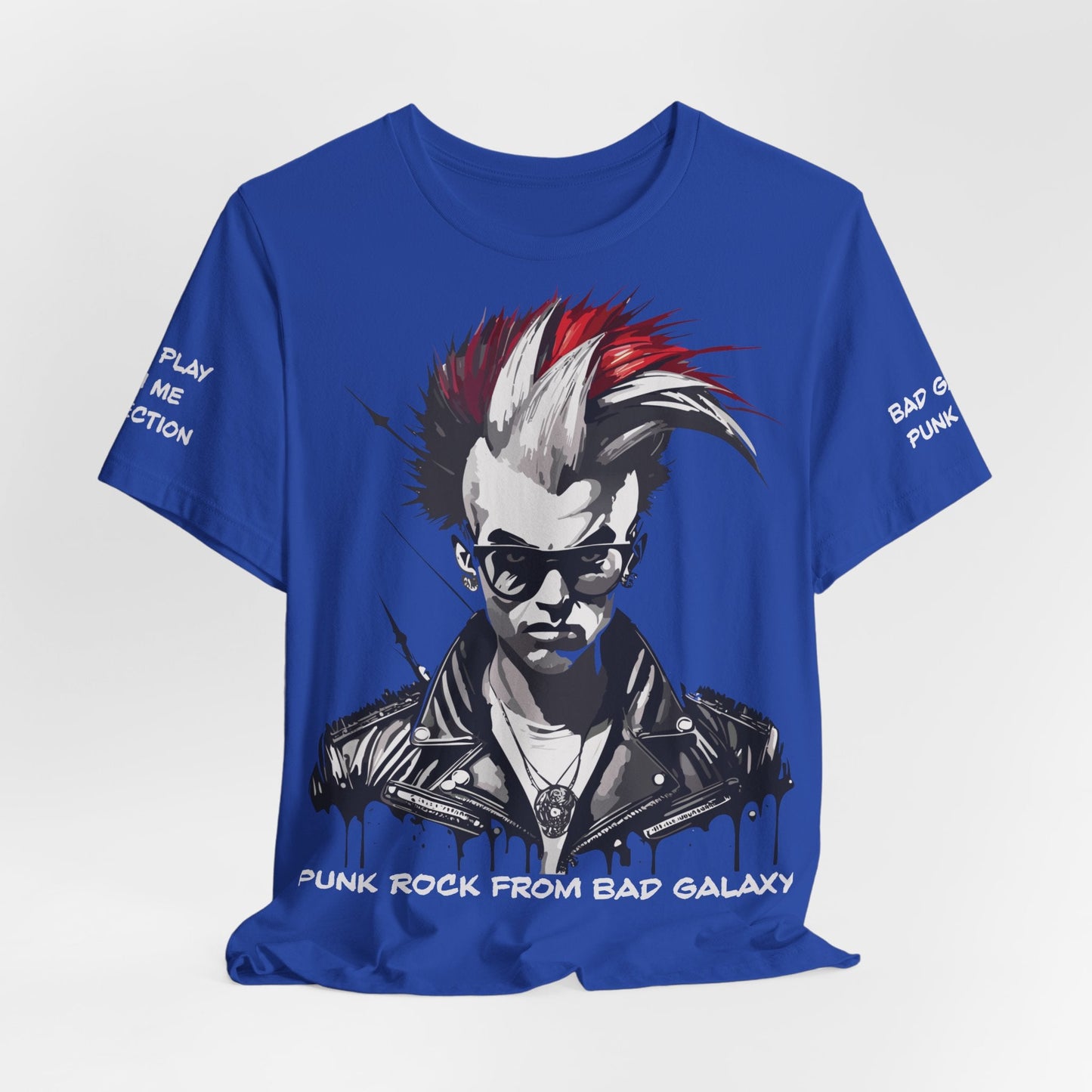 Punk Rock Tee Shirt Made In USA 100 Percent Cotton Eco Friendly Inks Durable Stitching